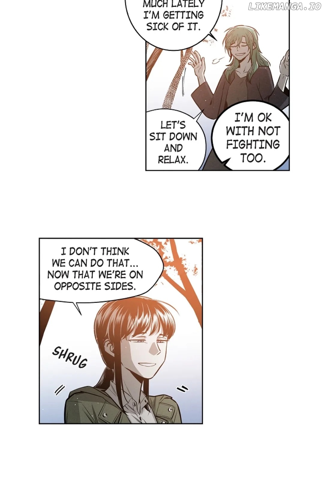 Warriors Vs. Warriors Chapter 71 - page 10