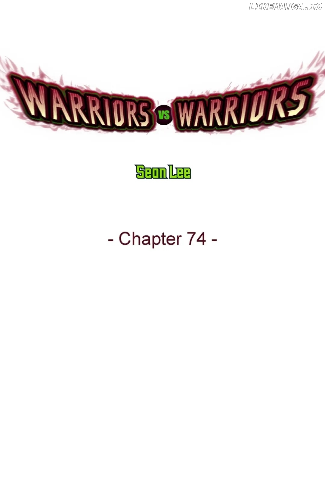 Warriors Vs. Warriors Chapter 74 - page 1