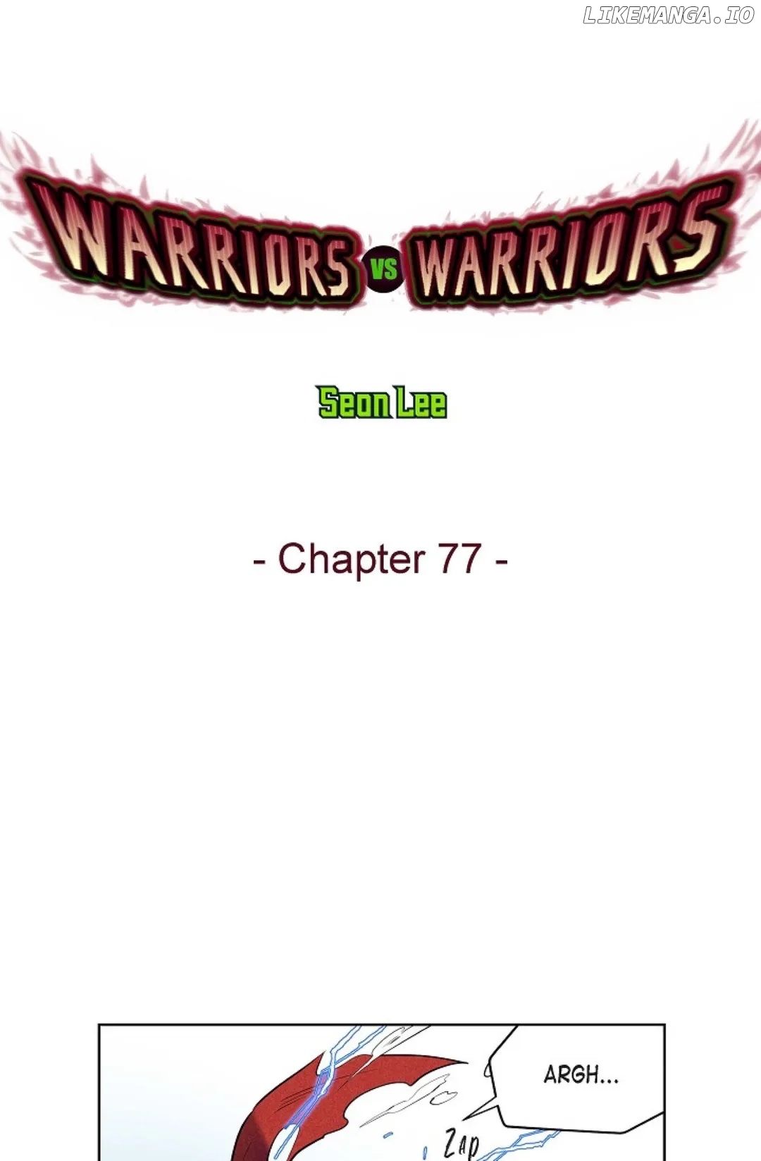 Warriors Vs. Warriors Chapter 77 - page 1