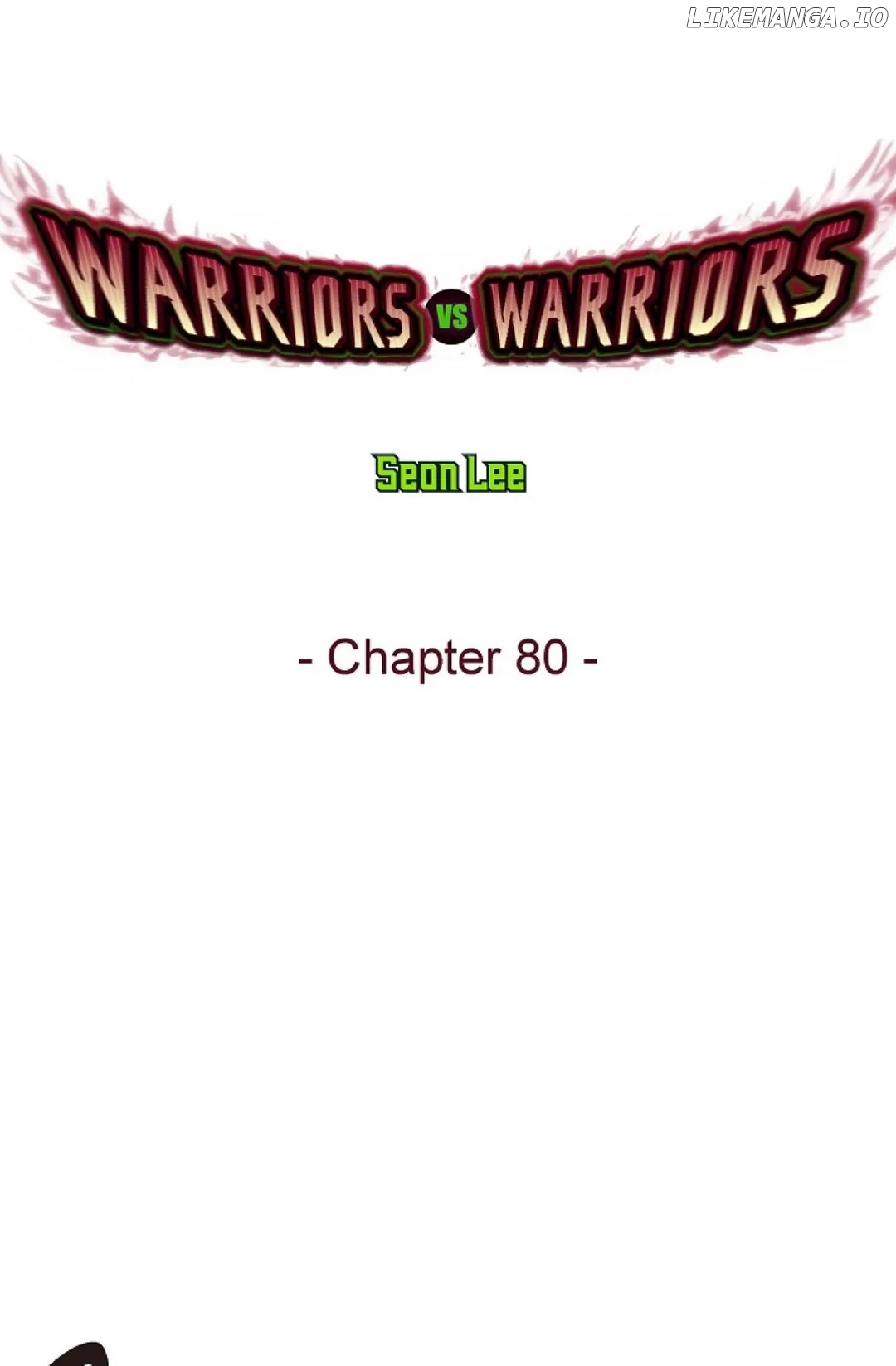 Warriors Vs. Warriors Chapter 80 - page 1