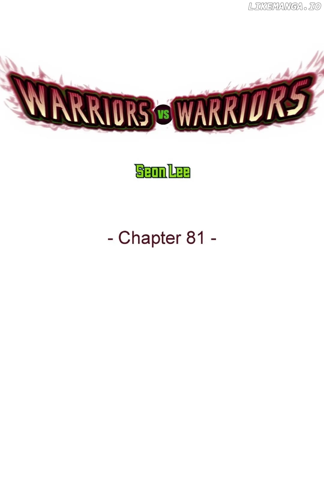 Warriors Vs. Warriors Chapter 81 - page 1