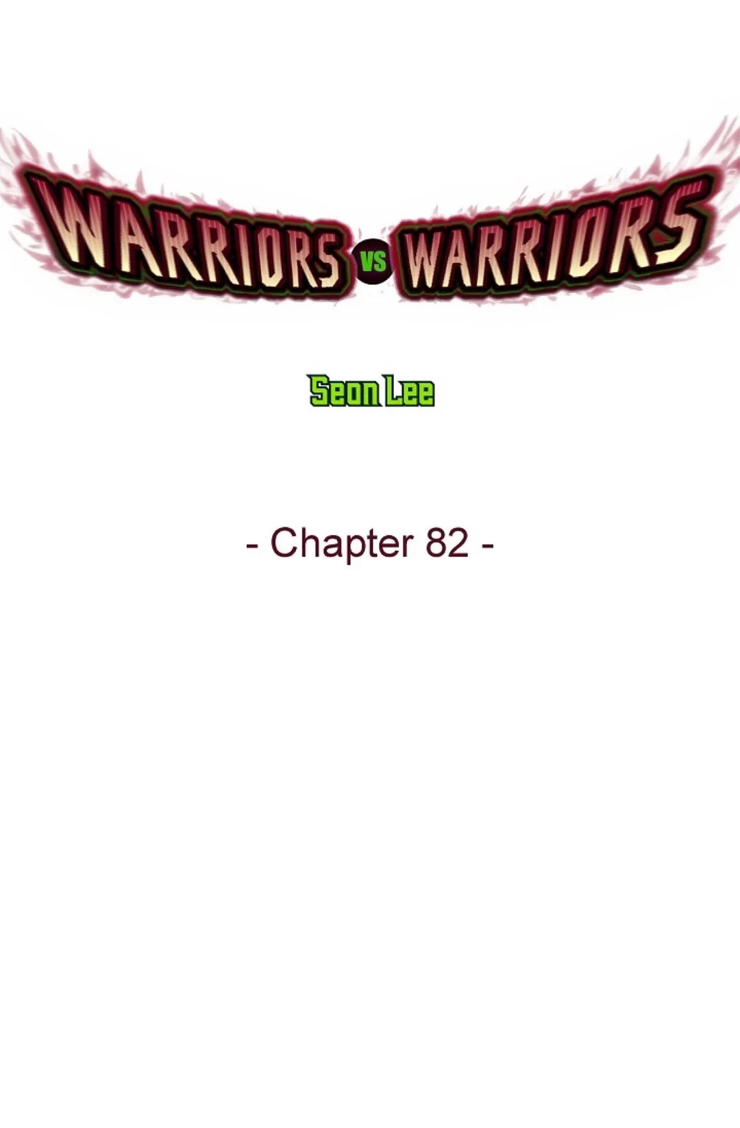 Warriors Vs. Warriors Chapter 82 - page 1