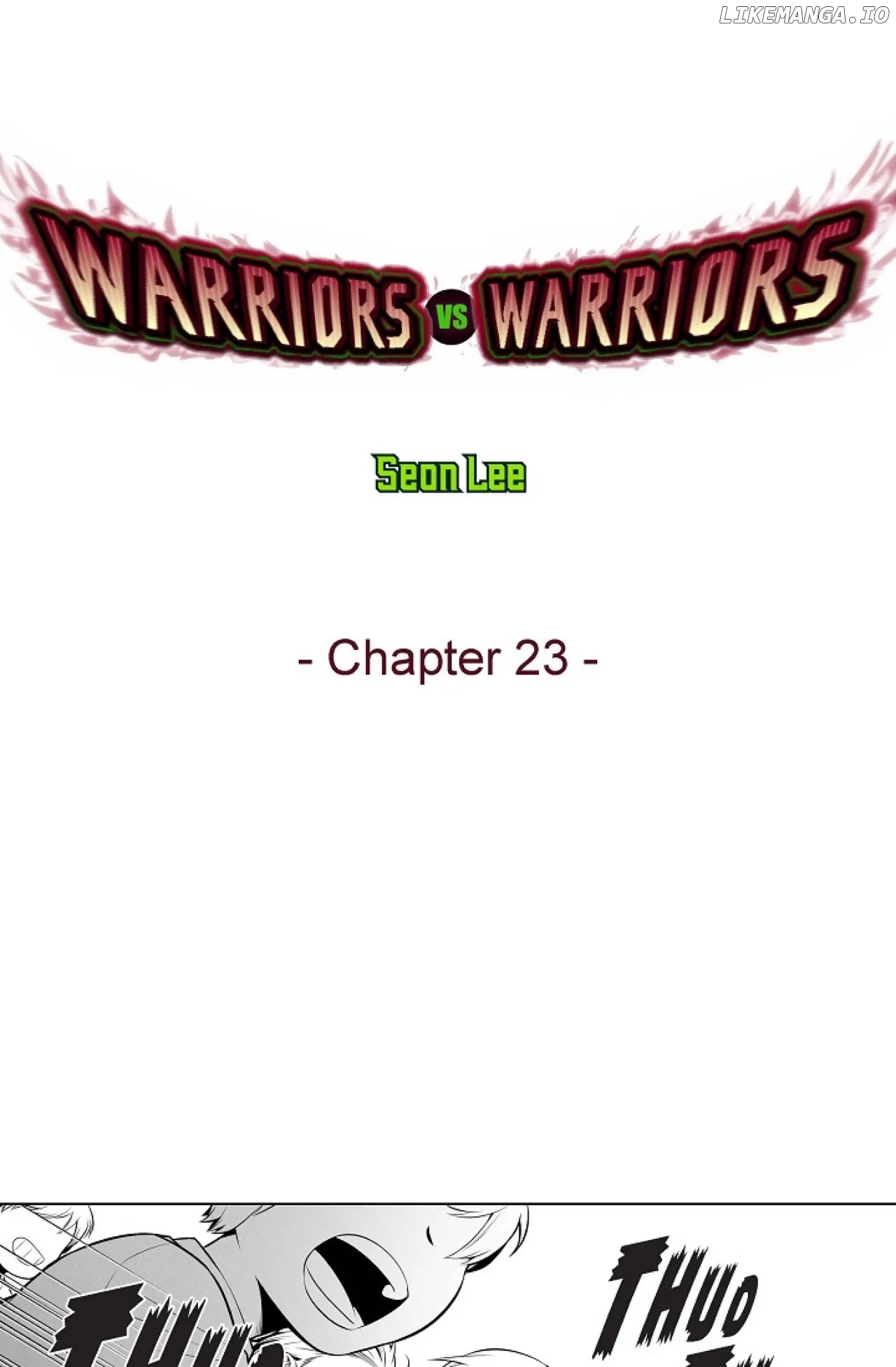 Warriors Vs. Warriors Chapter 23 - page 1