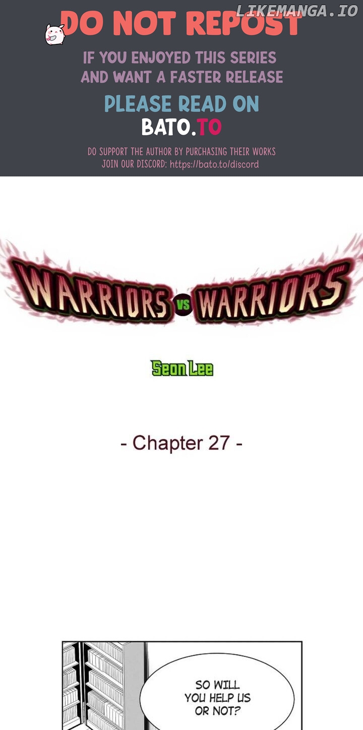 Warriors Vs. Warriors Chapter 27 - page 1