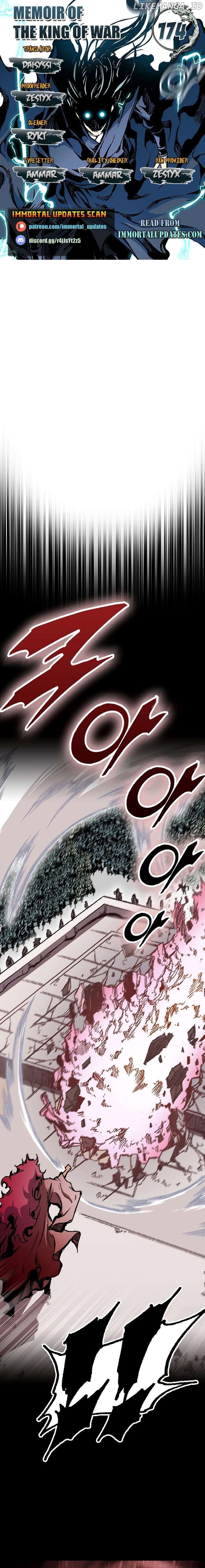 Memoir Of The King Of War Chapter 174 - page 1