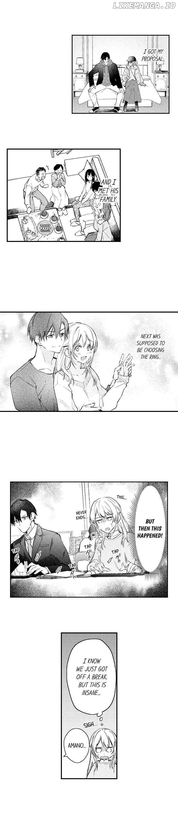 Kekkon Shitanode, Sex Yuukyuu Kudasai! chapter 37 - page 2