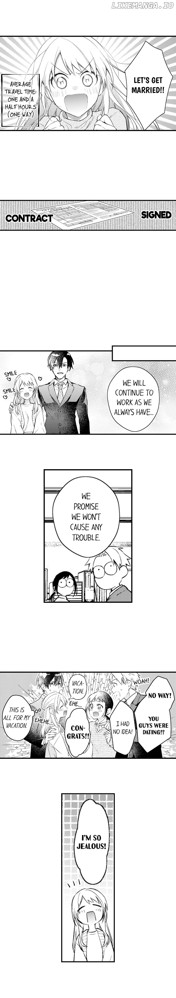 Kekkon Shitanode, Sex Yuukyuu Kudasai! chapter 2 - page 7