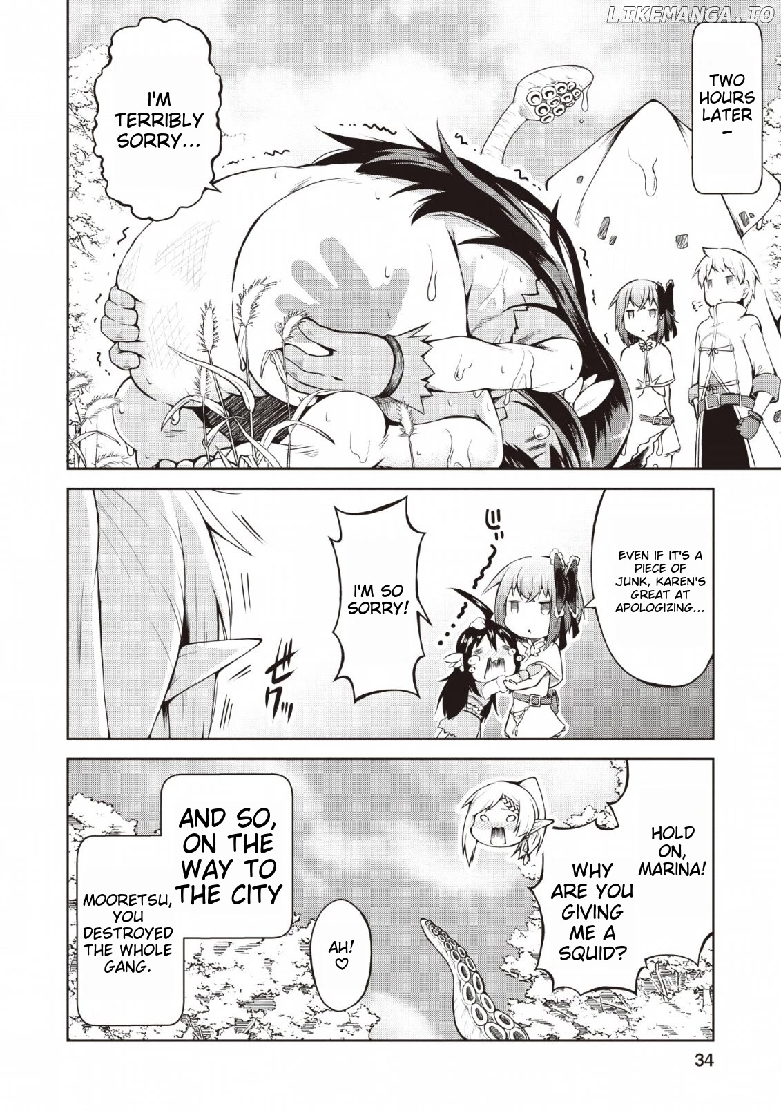 Kikaku Hazure No Eiyuu Ni Sodate Rareta, Joushiki Hazure No Mahou Kenshi chapter 6 - page 33