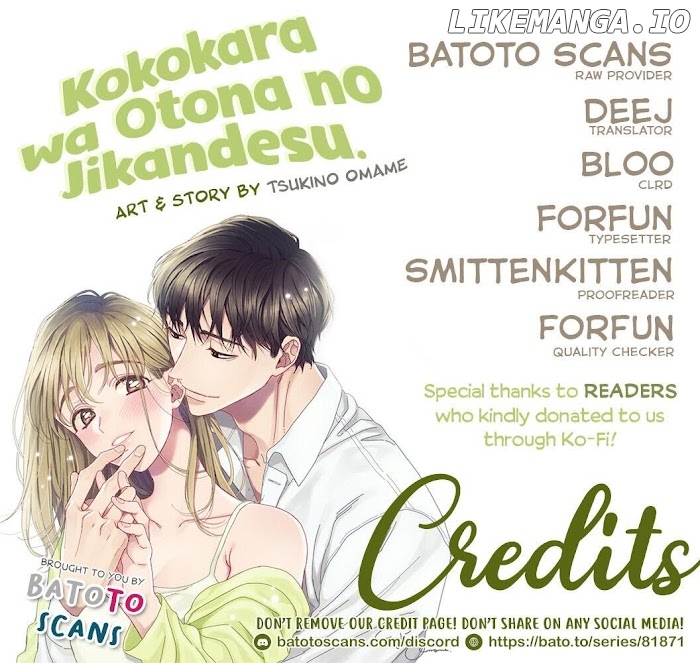Kokokara wa Otona no Jikandesu. chapter 11 - page 1