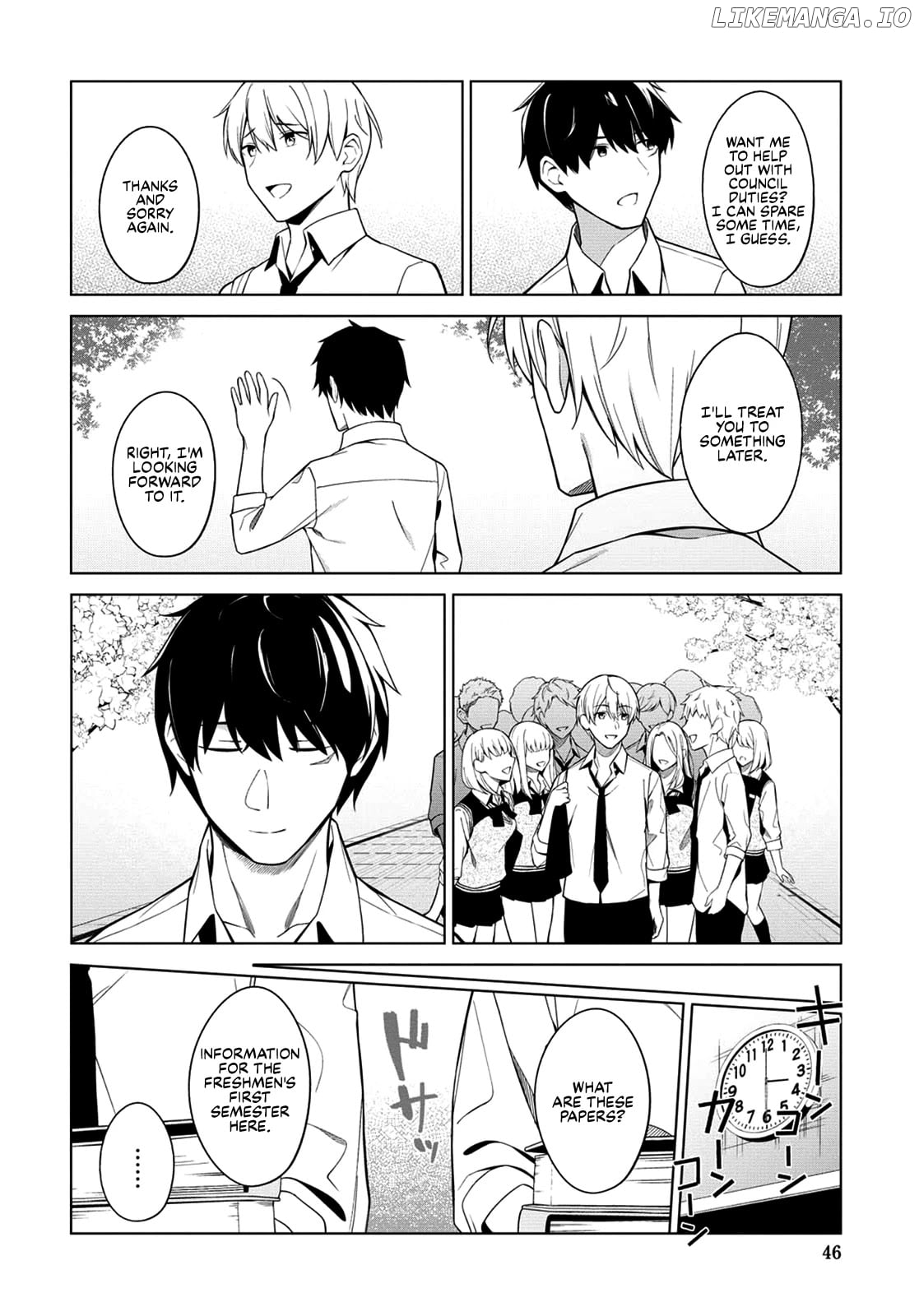 There's No Way A Side Character Like Me Could Be Popular, Right? chapter 1 - page 6
