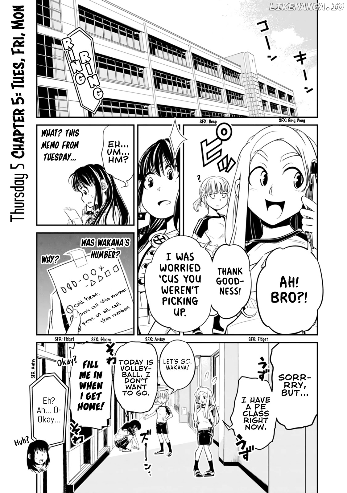 Seven Day Alternating Personality Syndrome chapter 5 - page 1