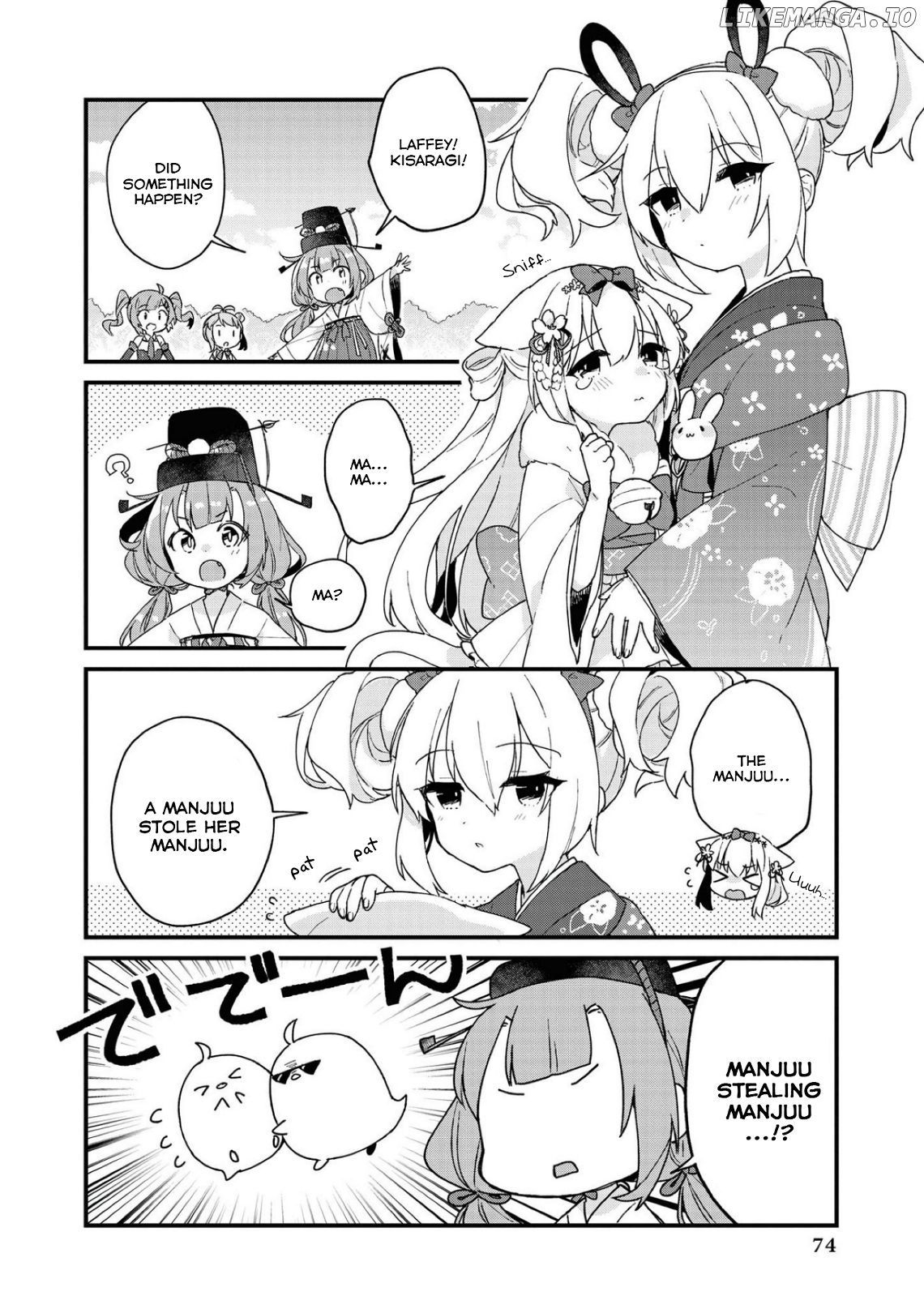 Azur Lane Comic Anthology Breaking!! Chapter 34 - page 4