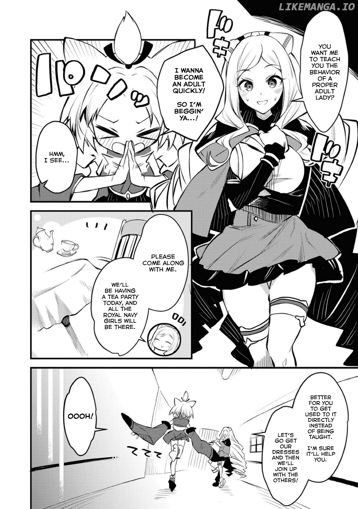 Azur Lane Comic Anthology Breaking!! Chapter 5 - page 4