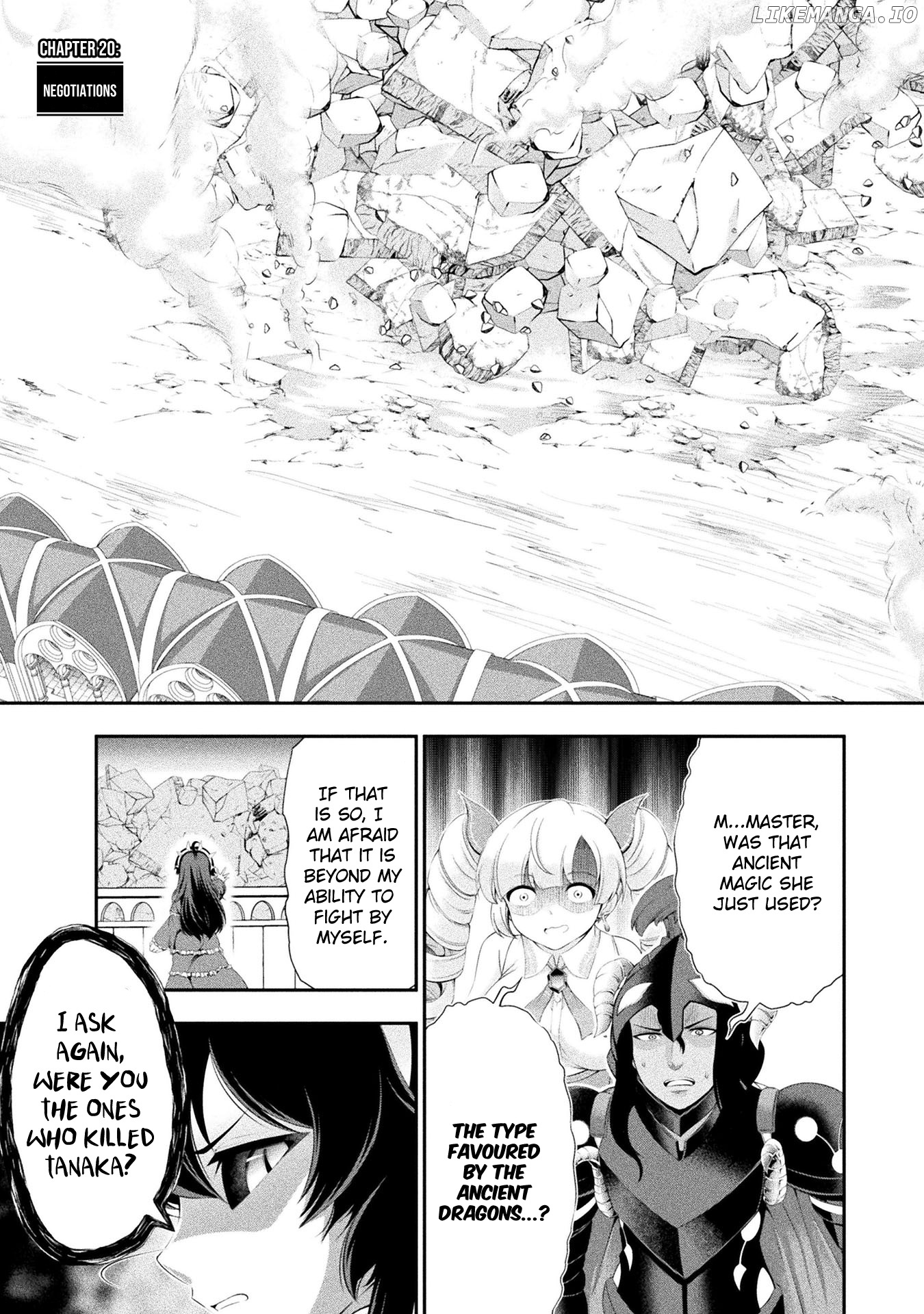 Tanaka No Atelier ~Nenrei Equal Kanojo Inaireki No Mahoutsukai~ chapter 20 - page 1