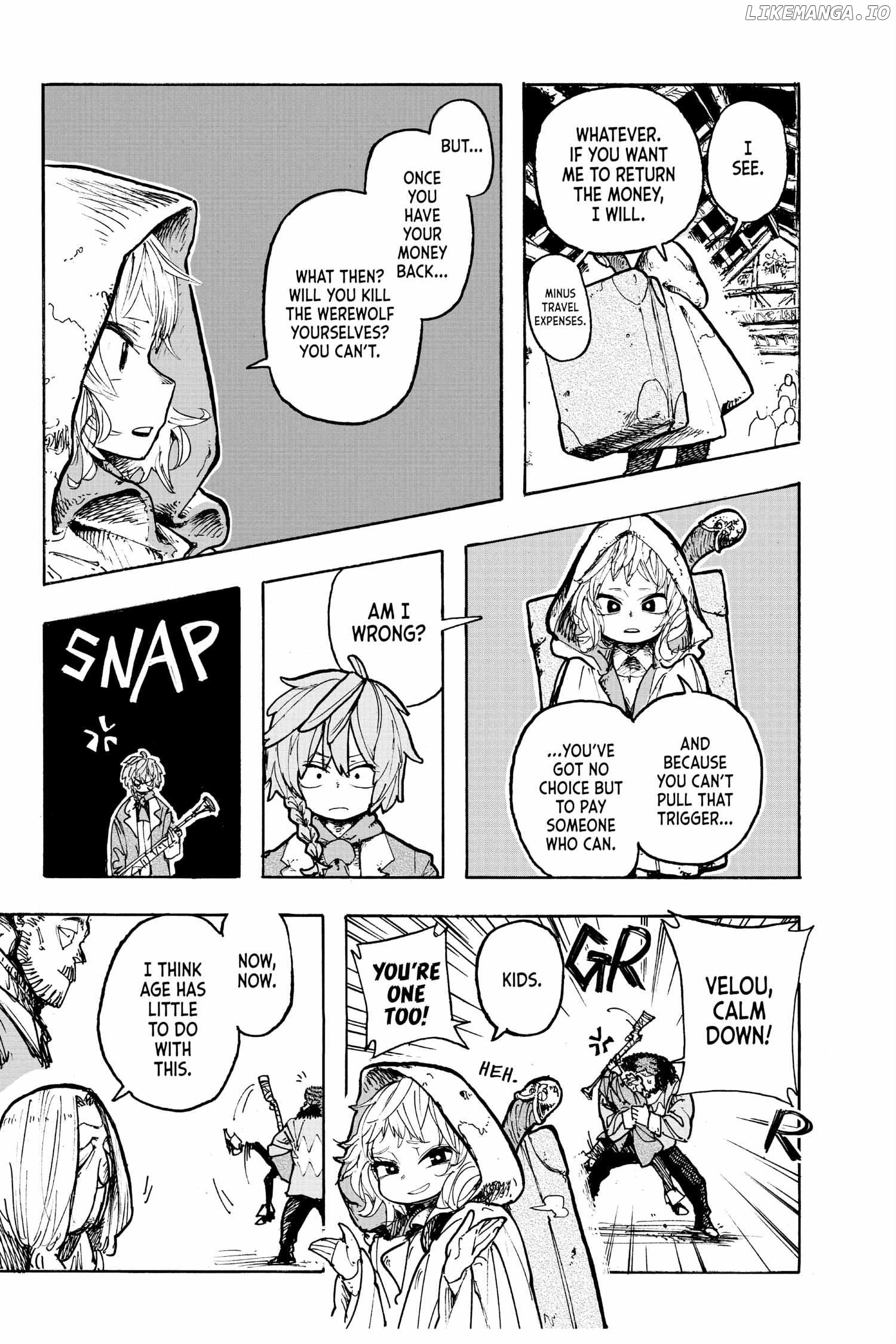 The Hunters Guild: Red Hood chapter 18.5 - page 11