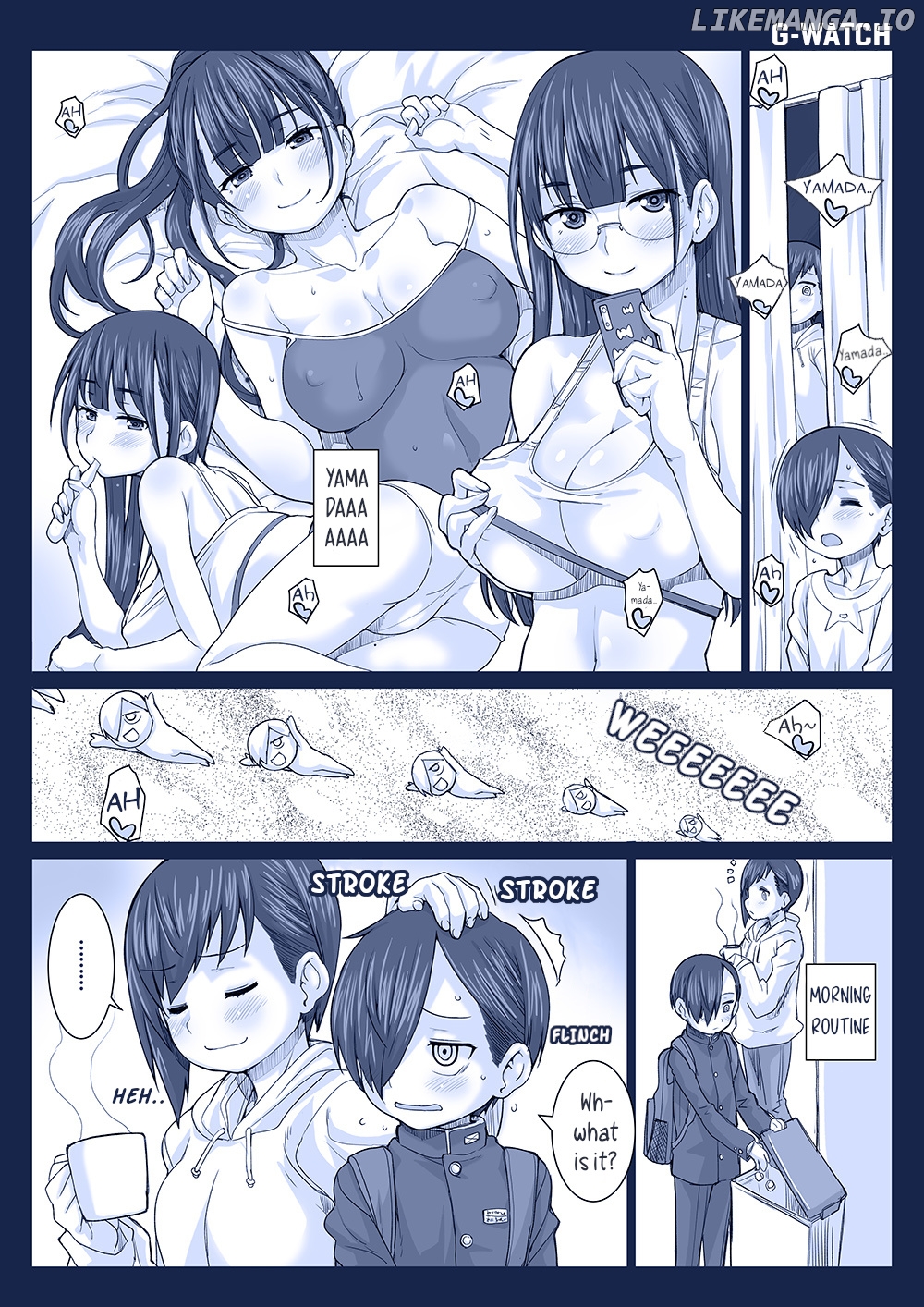 Boku No Kokoro Yabai Yatsu Twitter comics by Fountains Square chapter 49 - page 1