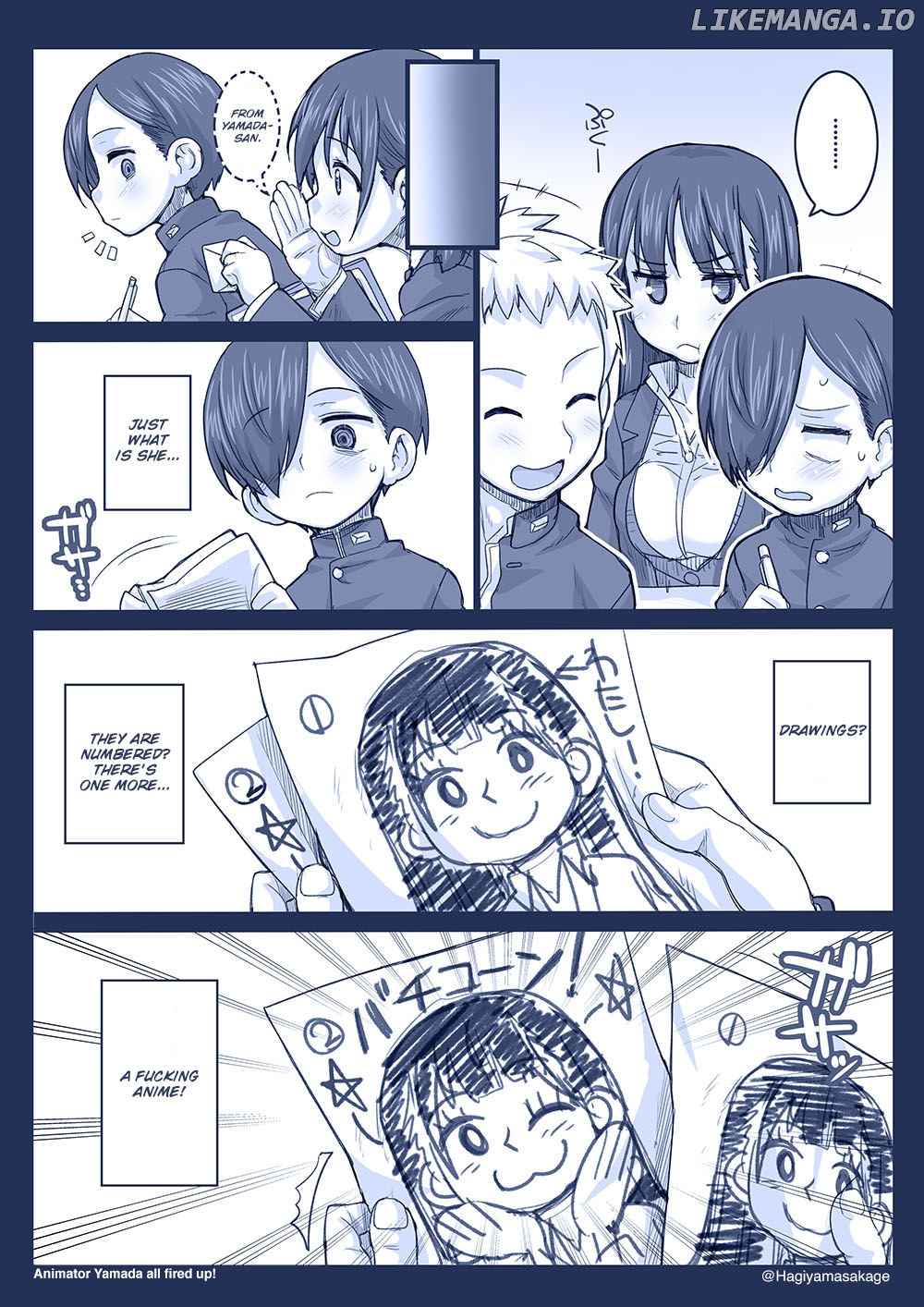 Boku No Kokoro Yabai Yatsu Twitter comics by Fountains Square chapter 13 - page 2
