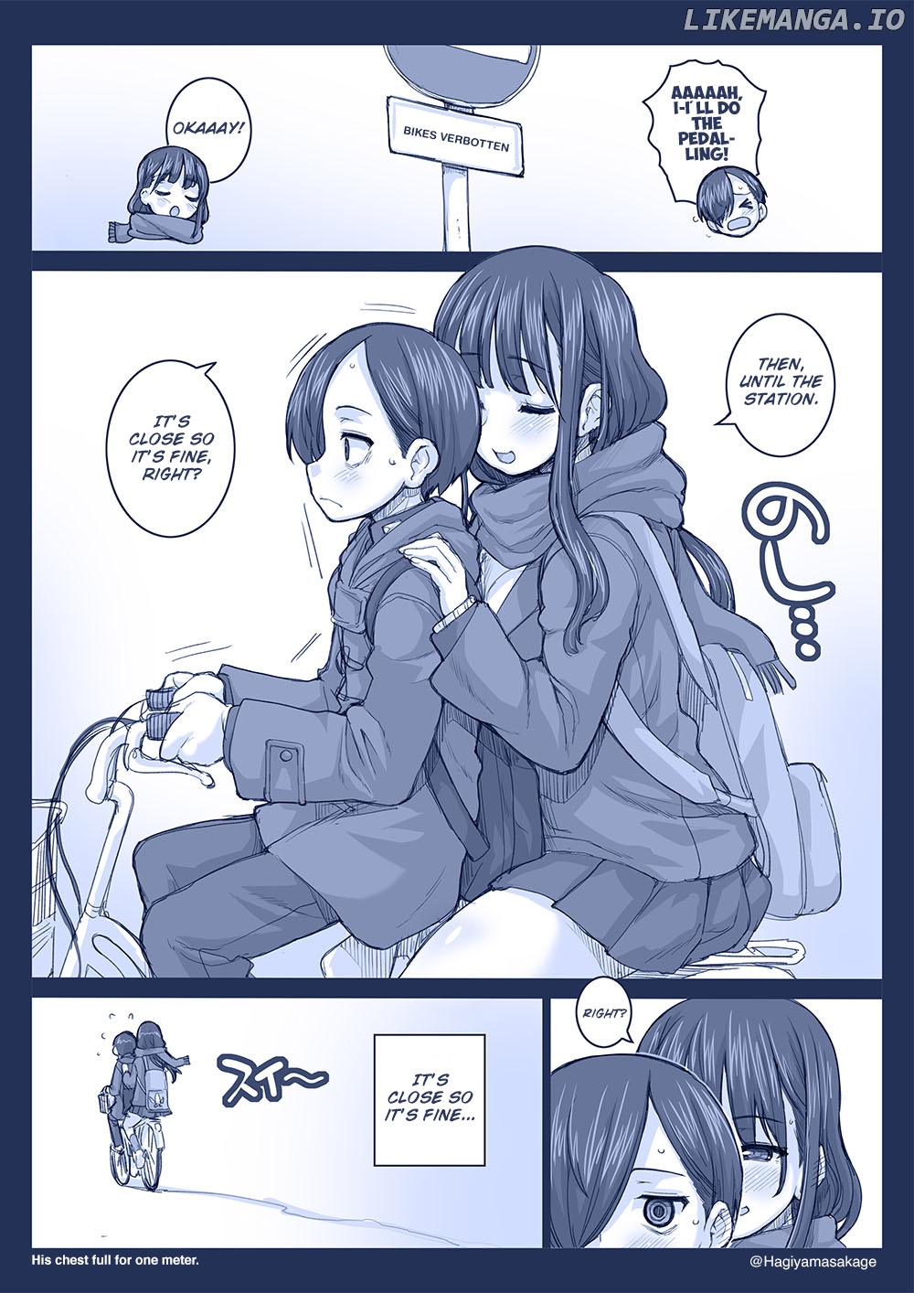 Boku No Kokoro Yabai Yatsu Twitter comics by Fountains Square chapter 20 - page 2