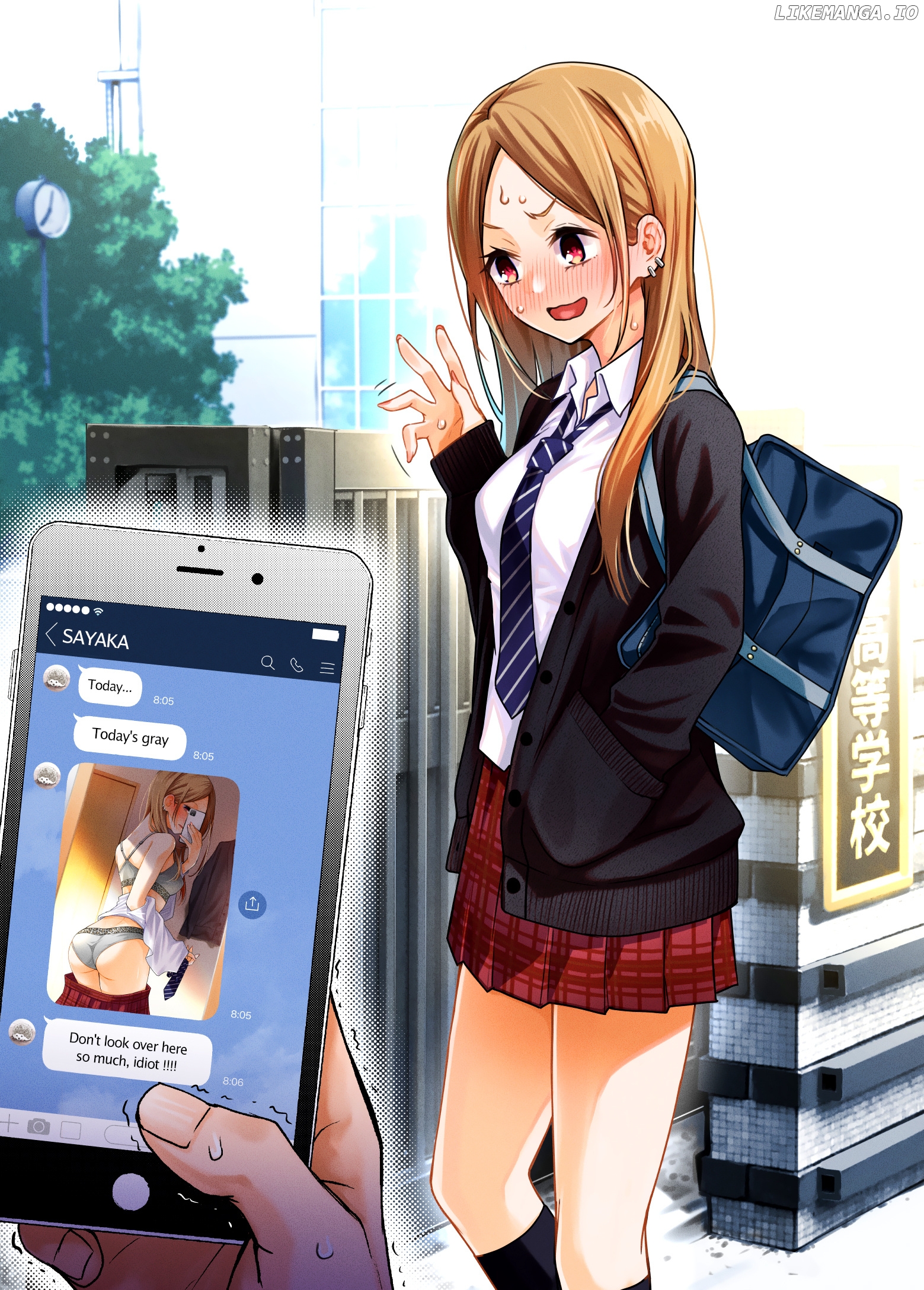 Girls Who Report The Color Of Their Underwear To Me Every Day For Some Reason chapter 8 - page 1