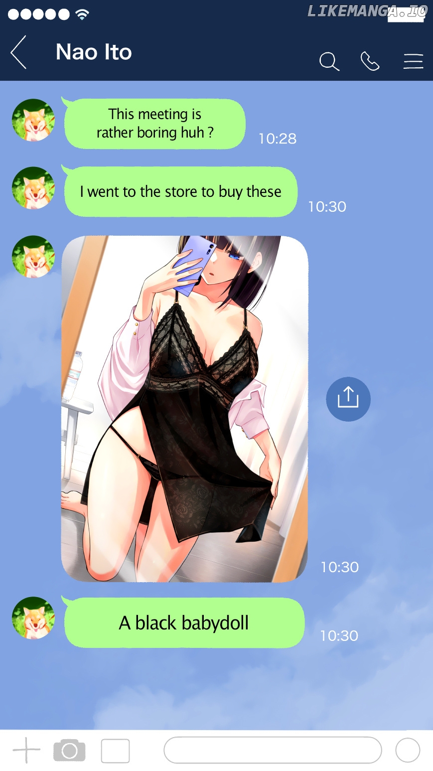 Girls Who Report The Color Of Their Underwear To Me Every Day For Some Reason chapter 7 - page 2