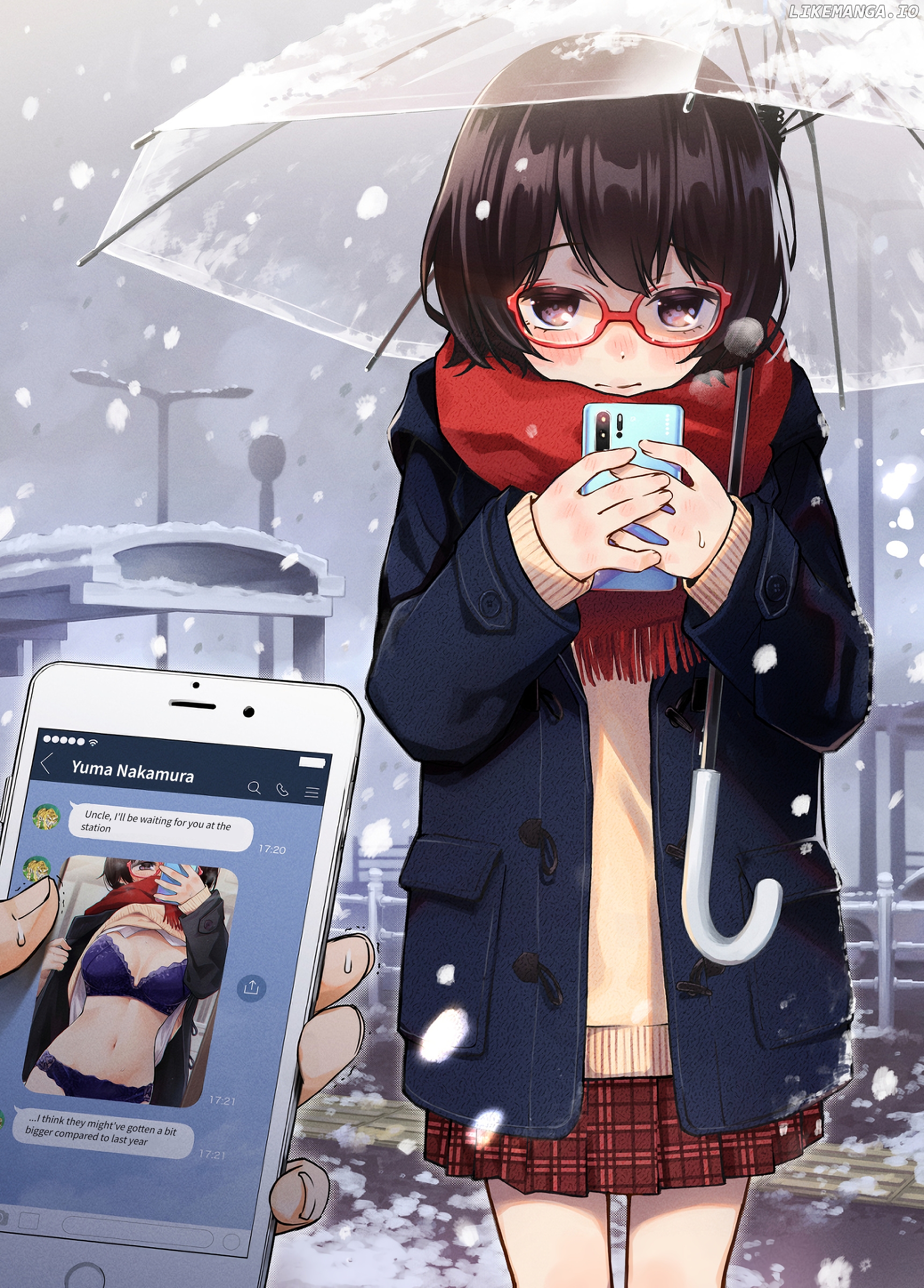 Girls Who Report The Color Of Their Underwear To Me Every Day For Some Reason chapter 21 - page 1