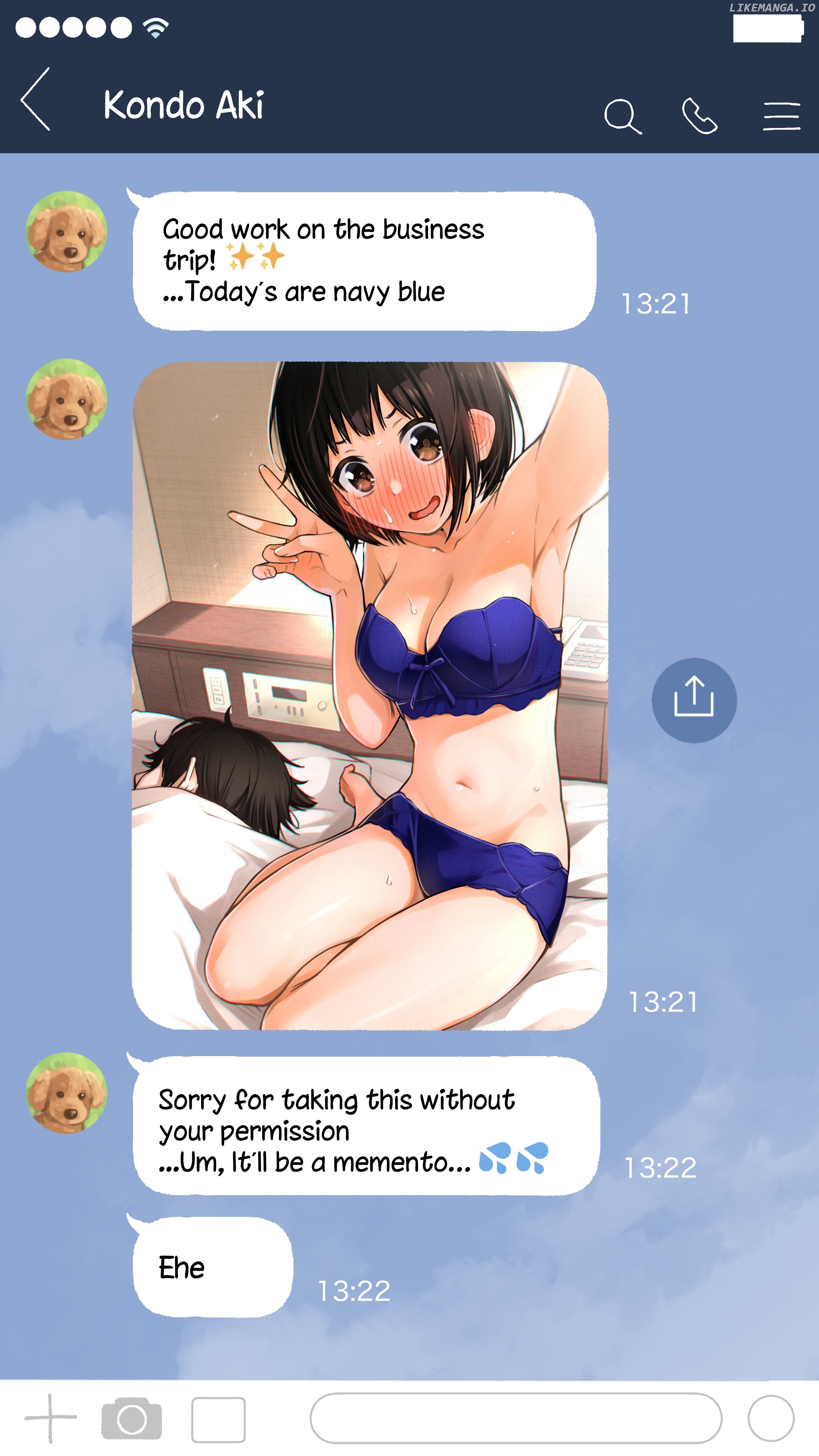 Girls Who Report The Color Of Their Underwear To Me Every Day For Some Reason chapter 18 - page 2