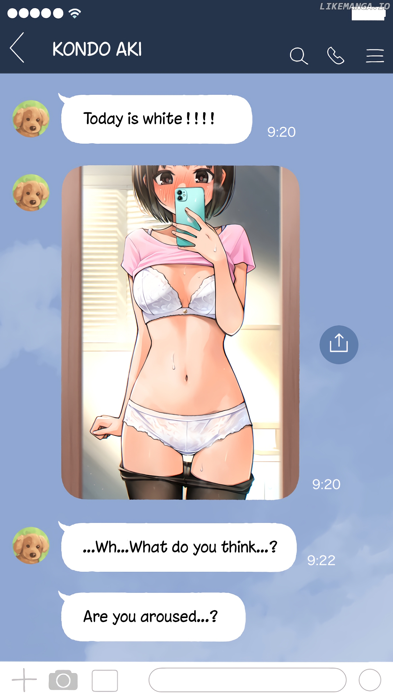 Girls Who Report The Color Of Their Underwear To Me Every Day For Some Reason chapter 16 - page 2
