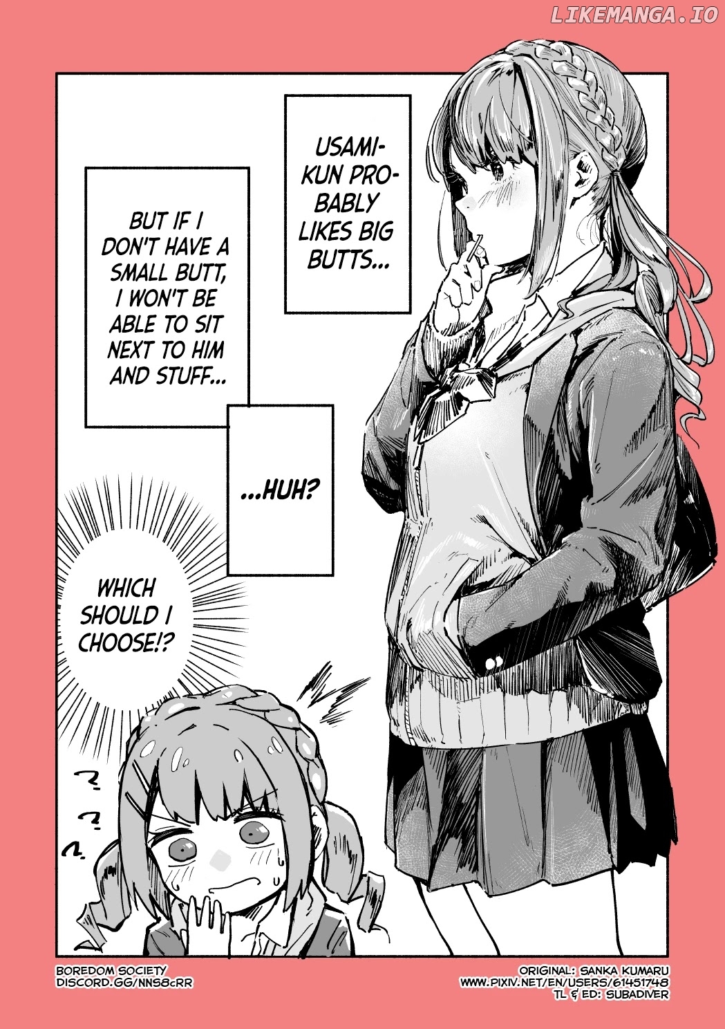 Nirugame-Chan With The Huge Ass And Usami-Kun chapter 7 - page 1