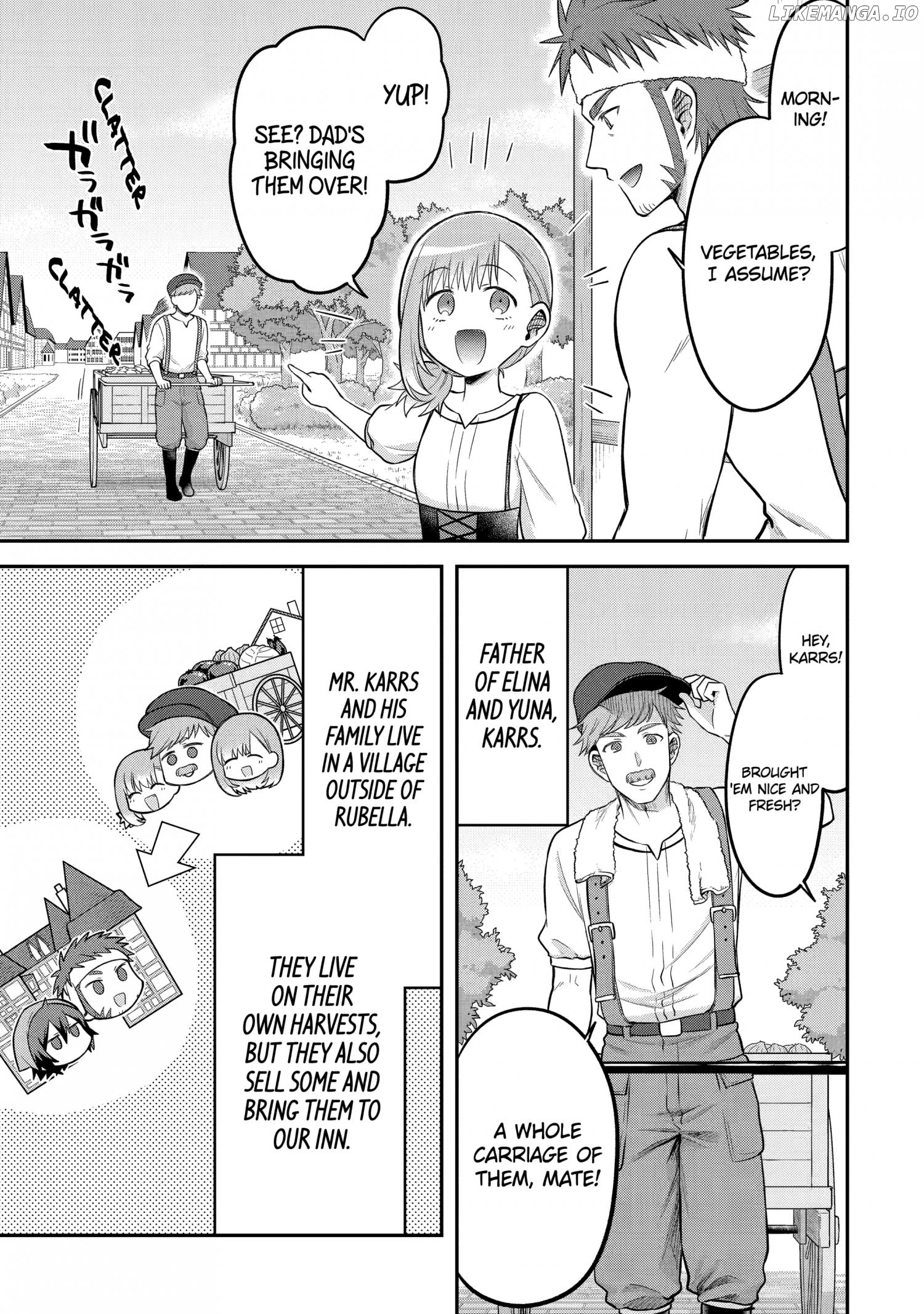 After Reincarnating, I Became The Son Of Inkeepers Chapter 14 - page 6