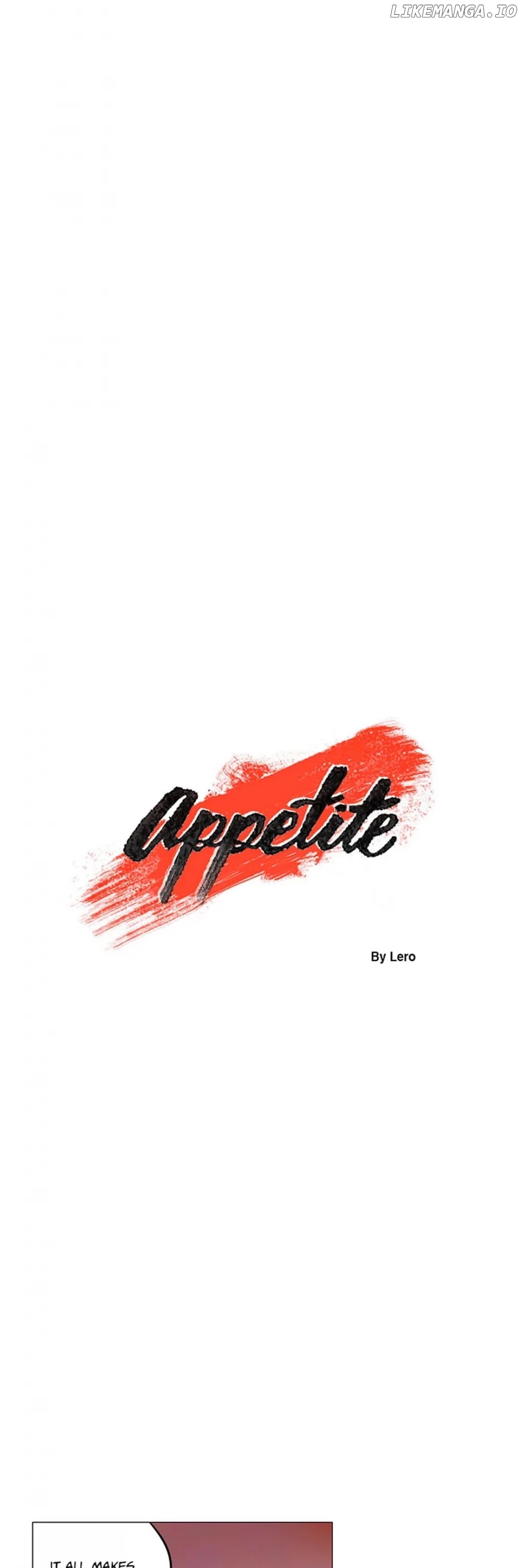 Appetite - Manga chapter 41 - page 6