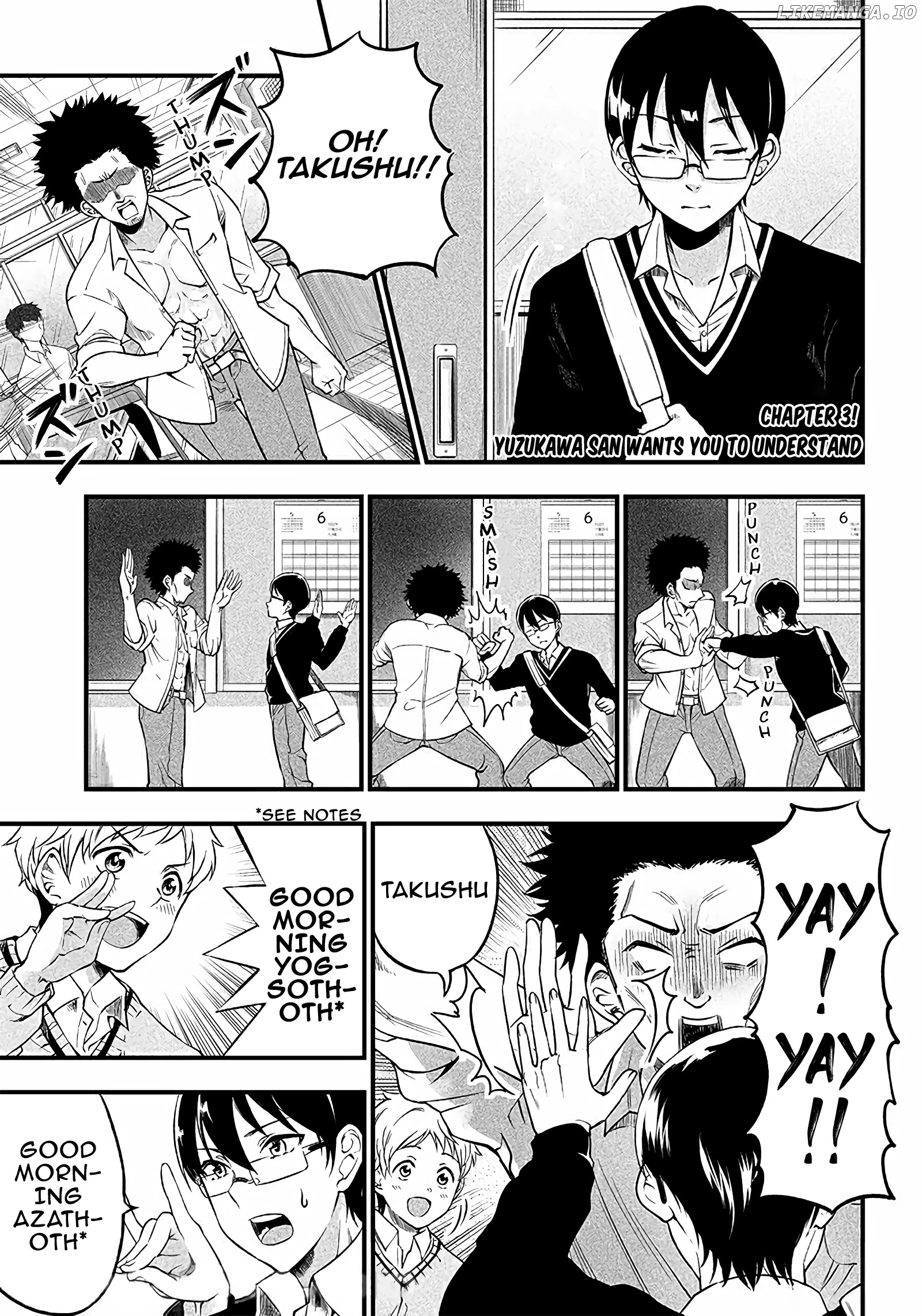 Yuzukawa-san wa, Sasshite Hoshii chapter 3 - page 1