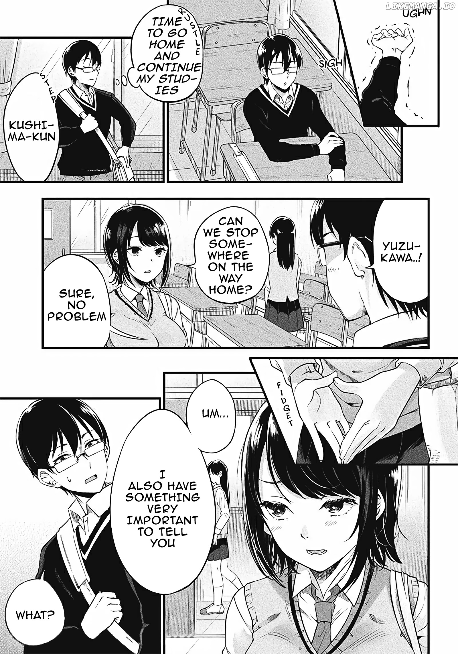 Yuzukawa-san wa, Sasshite Hoshii chapter 3 - page 3