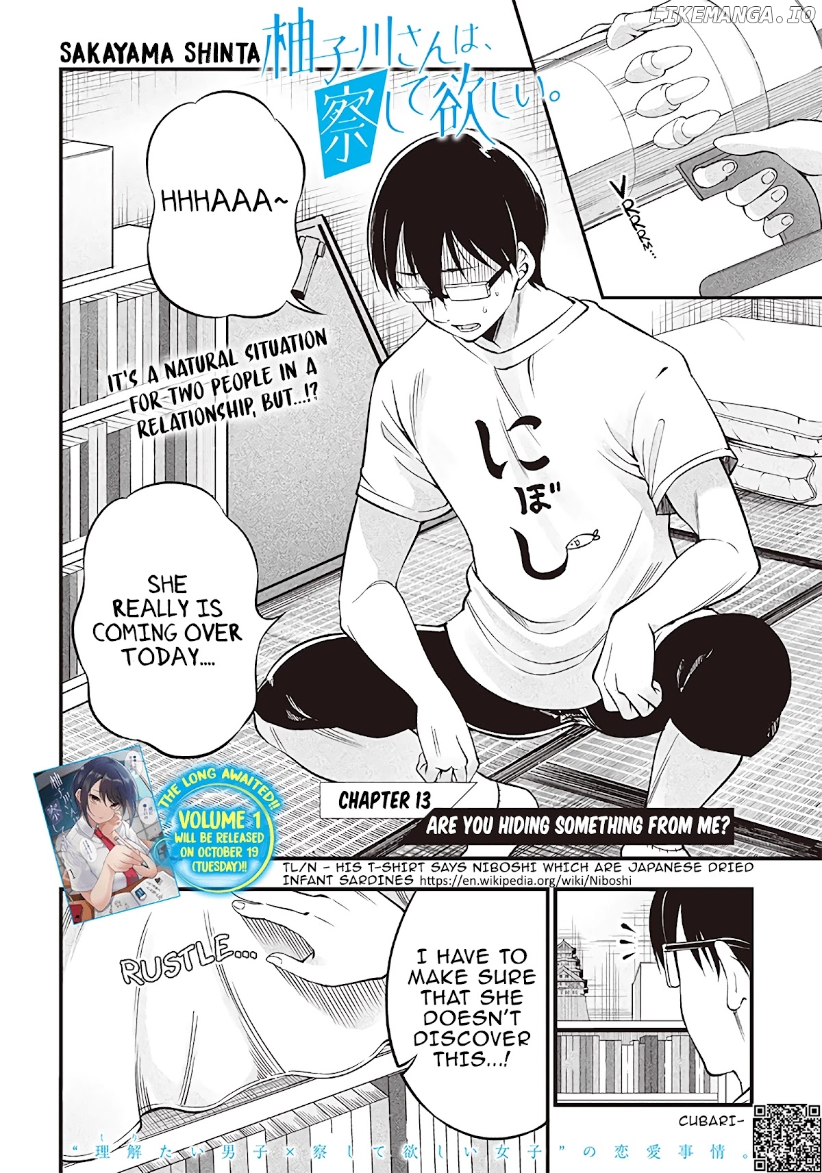 Yuzukawa-san wa, Sasshite Hoshii chapter 13 - page 2