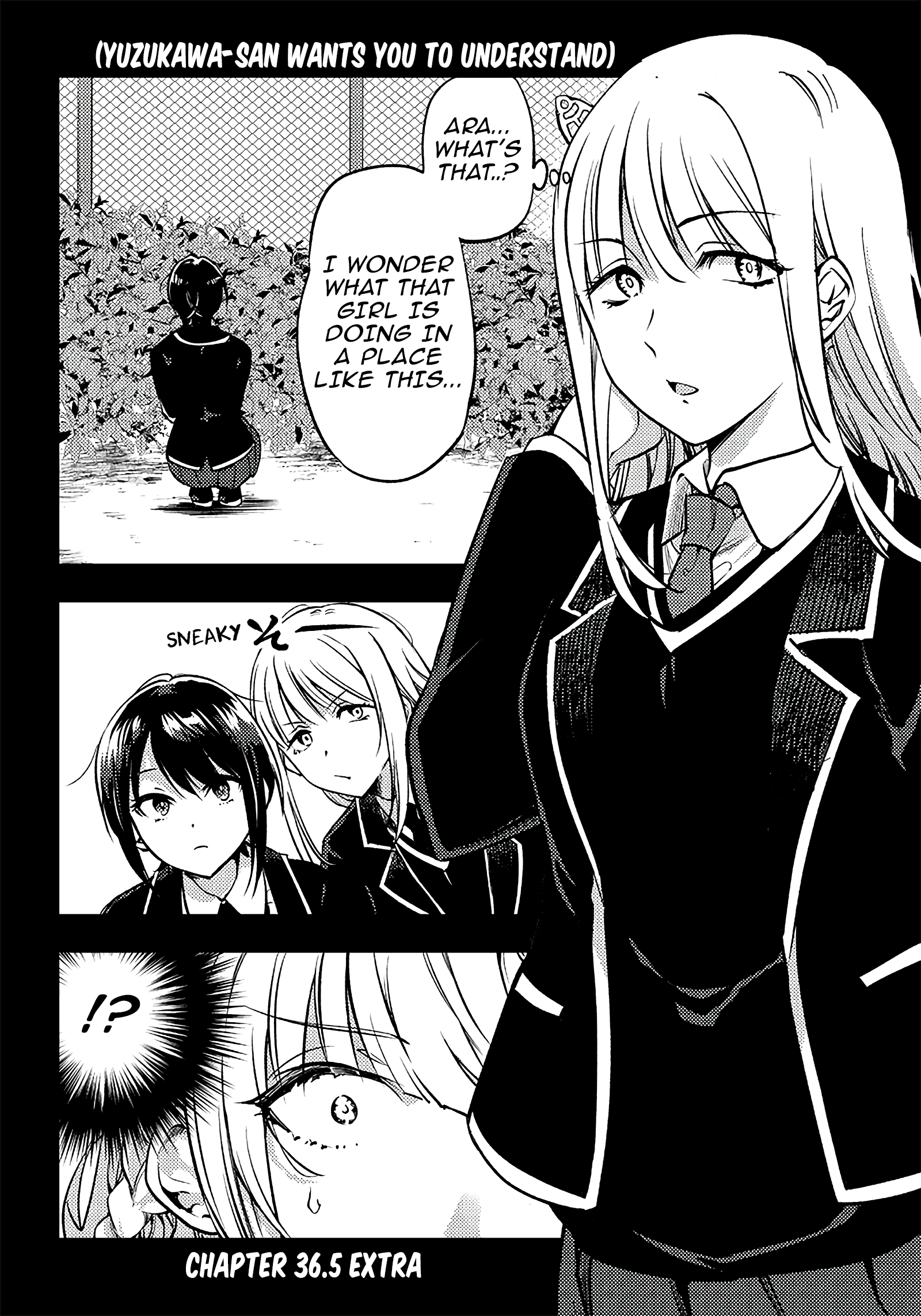 Yuzukawa-san wa, Sasshite Hoshii chapter 36.5 - page 1