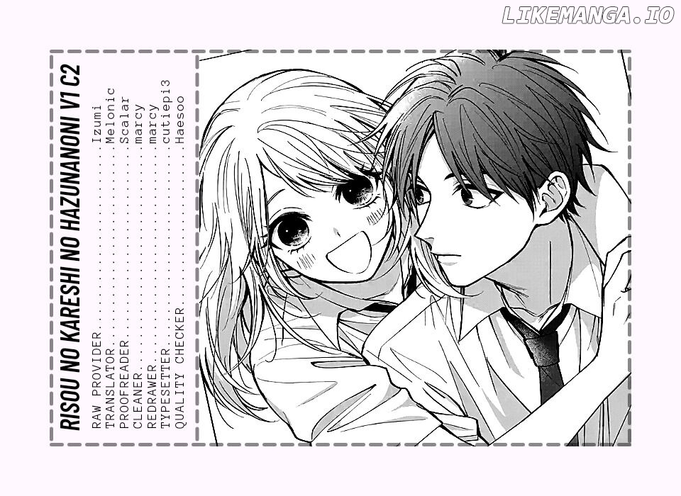 Risou no Kareshi no Hazunanoni chapter 2 - page 34