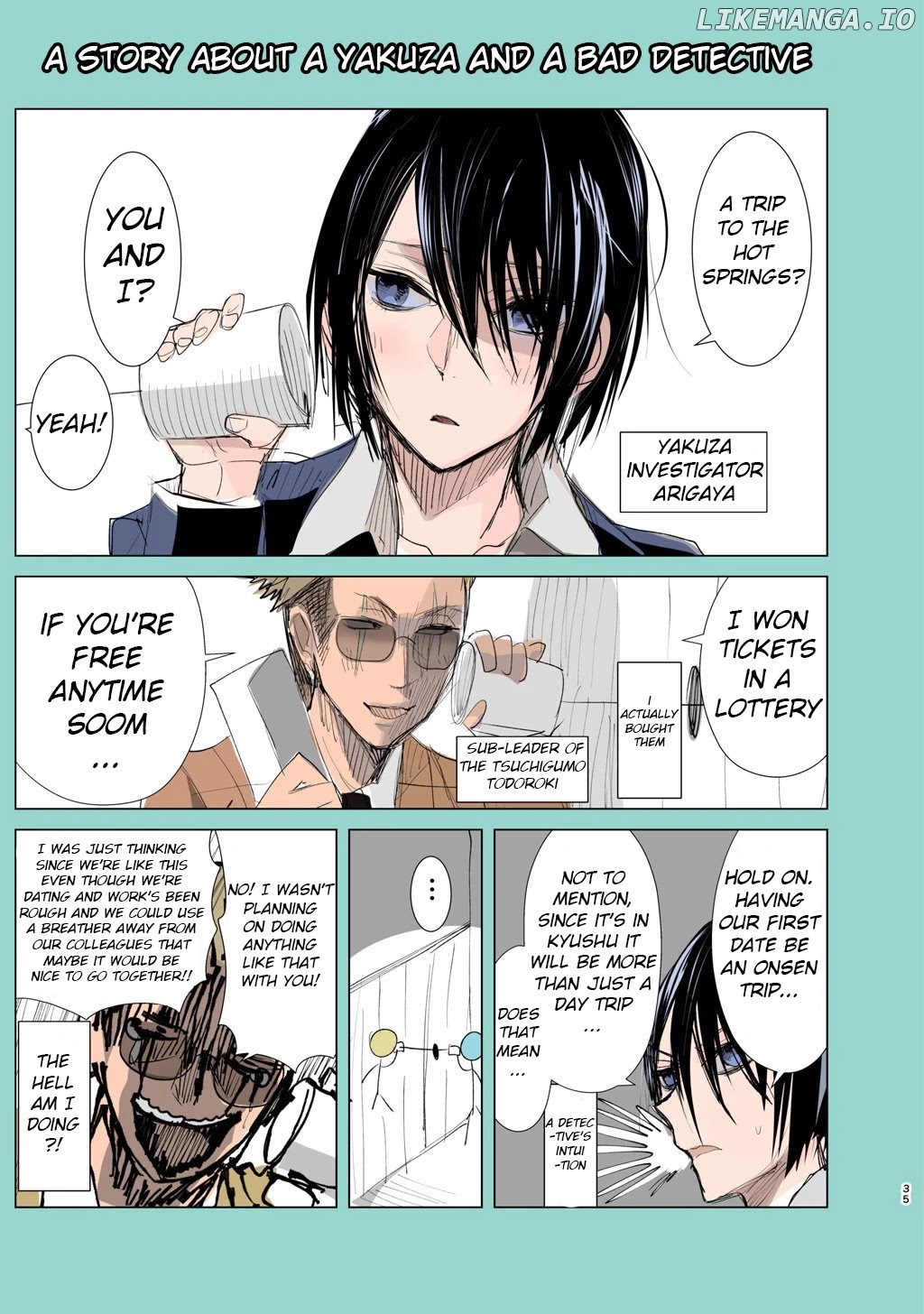 A Story About A Yakuza And A Bad Detective chapter 5.5 - page 1
