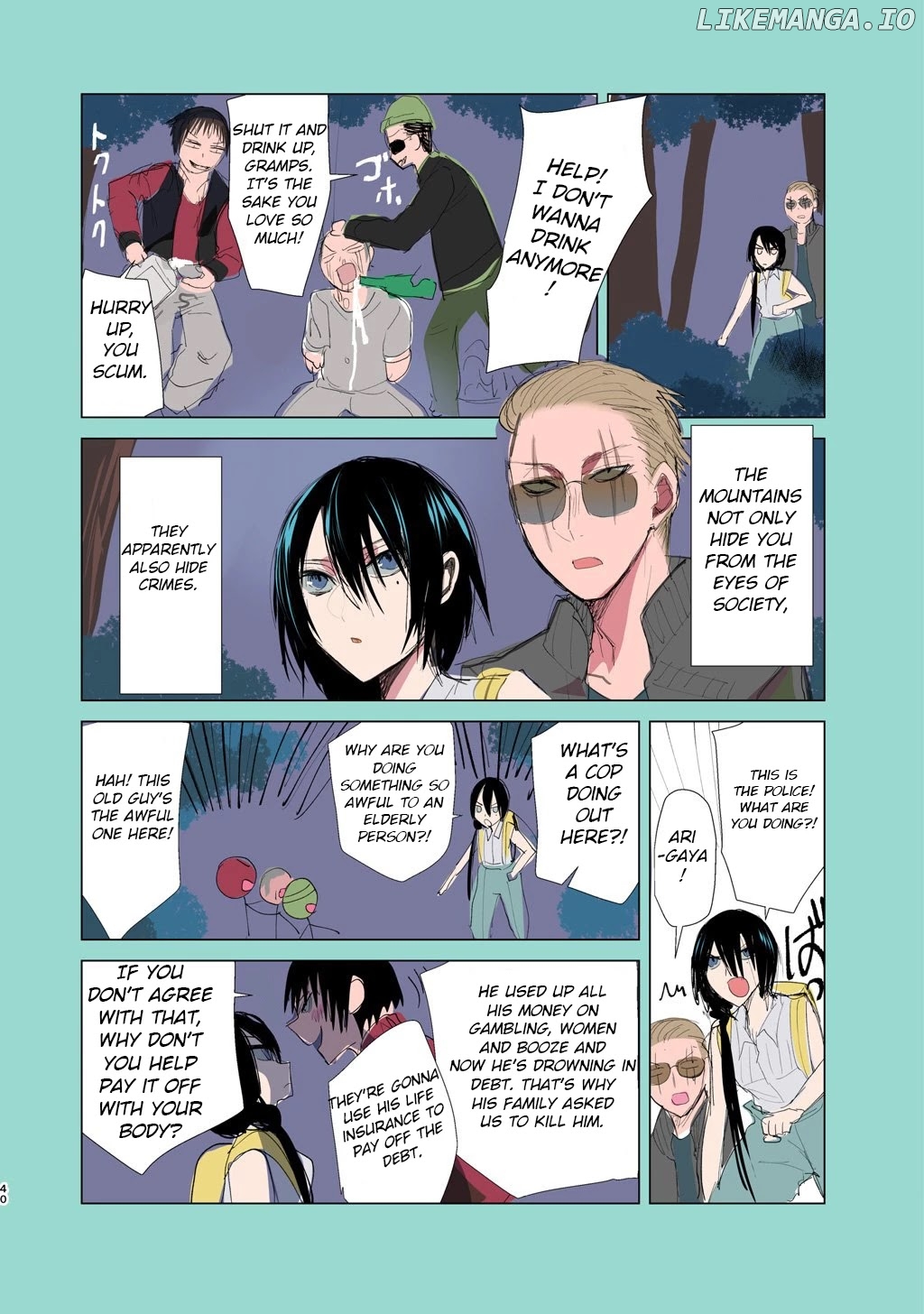A Story About A Yakuza And A Bad Detective chapter 5.5 - page 6