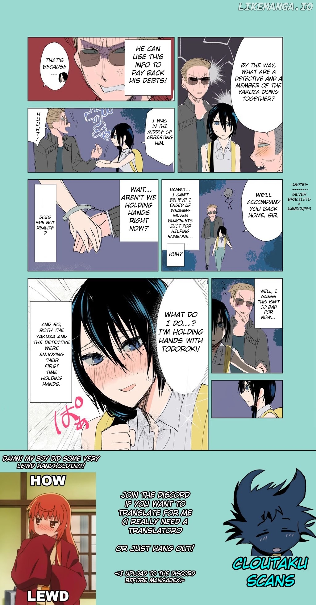 A Story About A Yakuza And A Bad Detective chapter 5.5 - page 8
