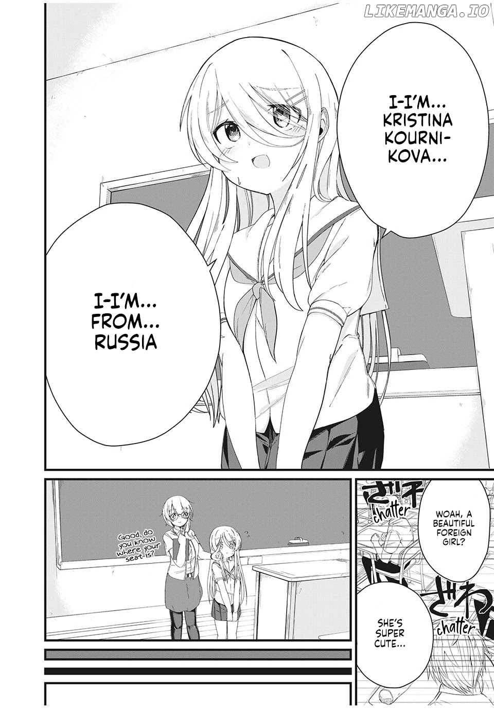 Russian Transfer Student Who Can't Speak Japanese chapter 1 - page 3