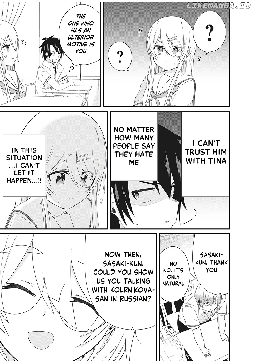 Russian Transfer Student Who Can't Speak Japanese chapter 4 - page 8