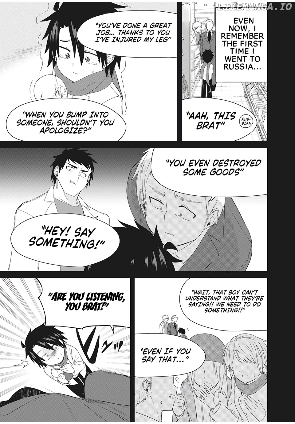 Russian Transfer Student Who Can't Speak Japanese chapter 3 - page 8