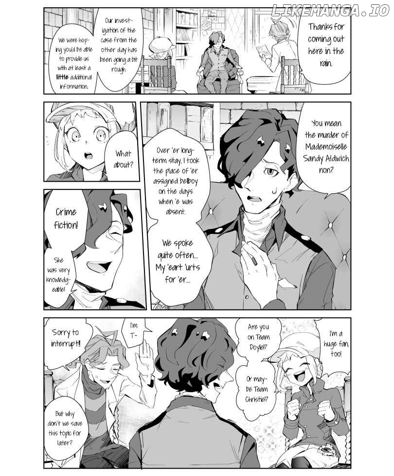 Layton Brothers Mystery Room: Perfect Crime Puzzles chapter 4 - page 6