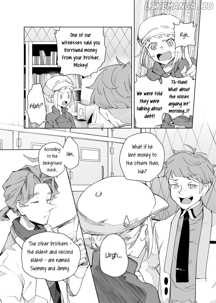 Layton Brothers Mystery Room: Perfect Crime Puzzles chapter 25 - page 4