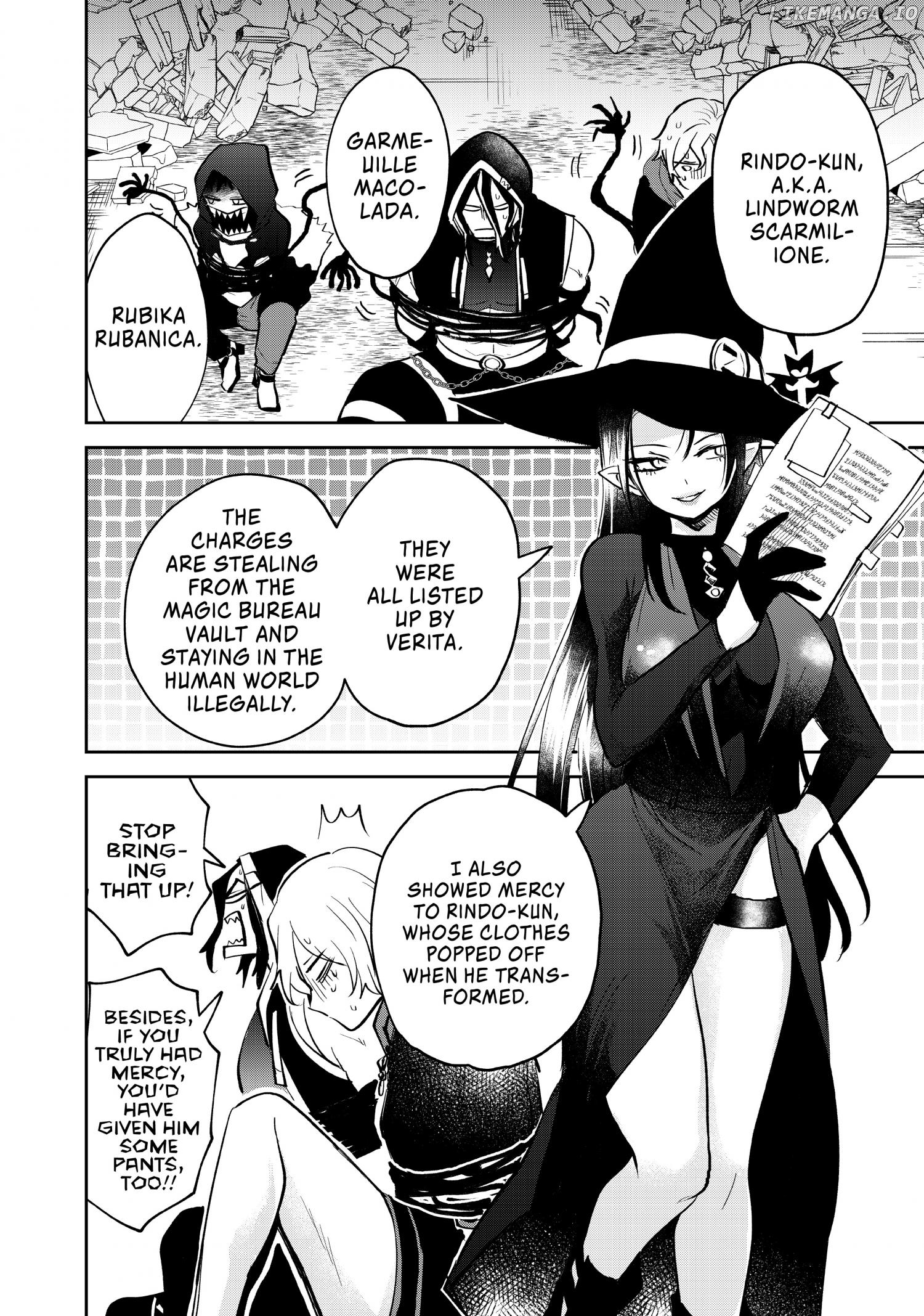 The Witch Controls Her Age And Magic With A Kiss chapter 12 - page 13