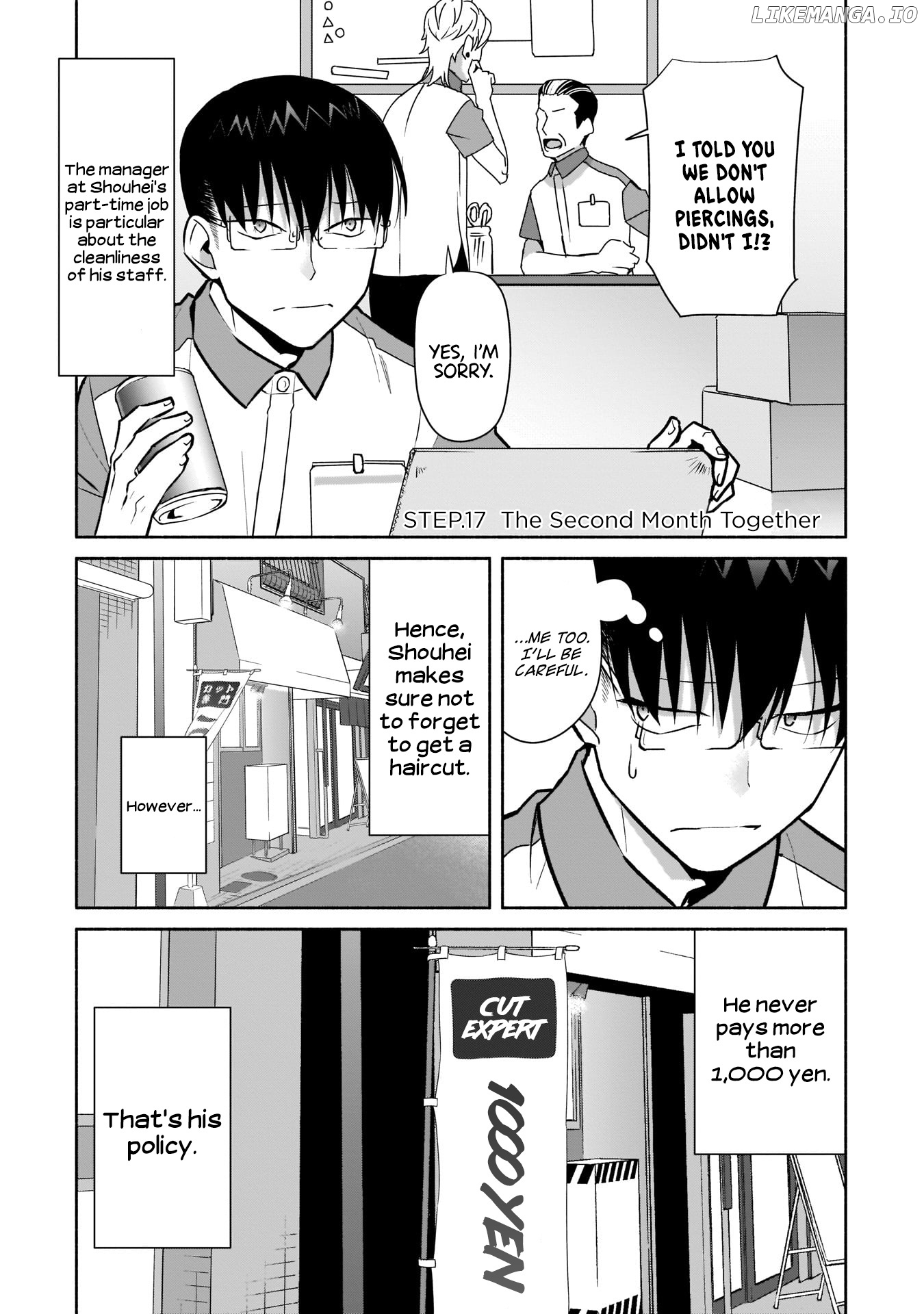 Bocchi no Boku ni Kyousei Kanojo ga Yattekita chapter 17 - page 2