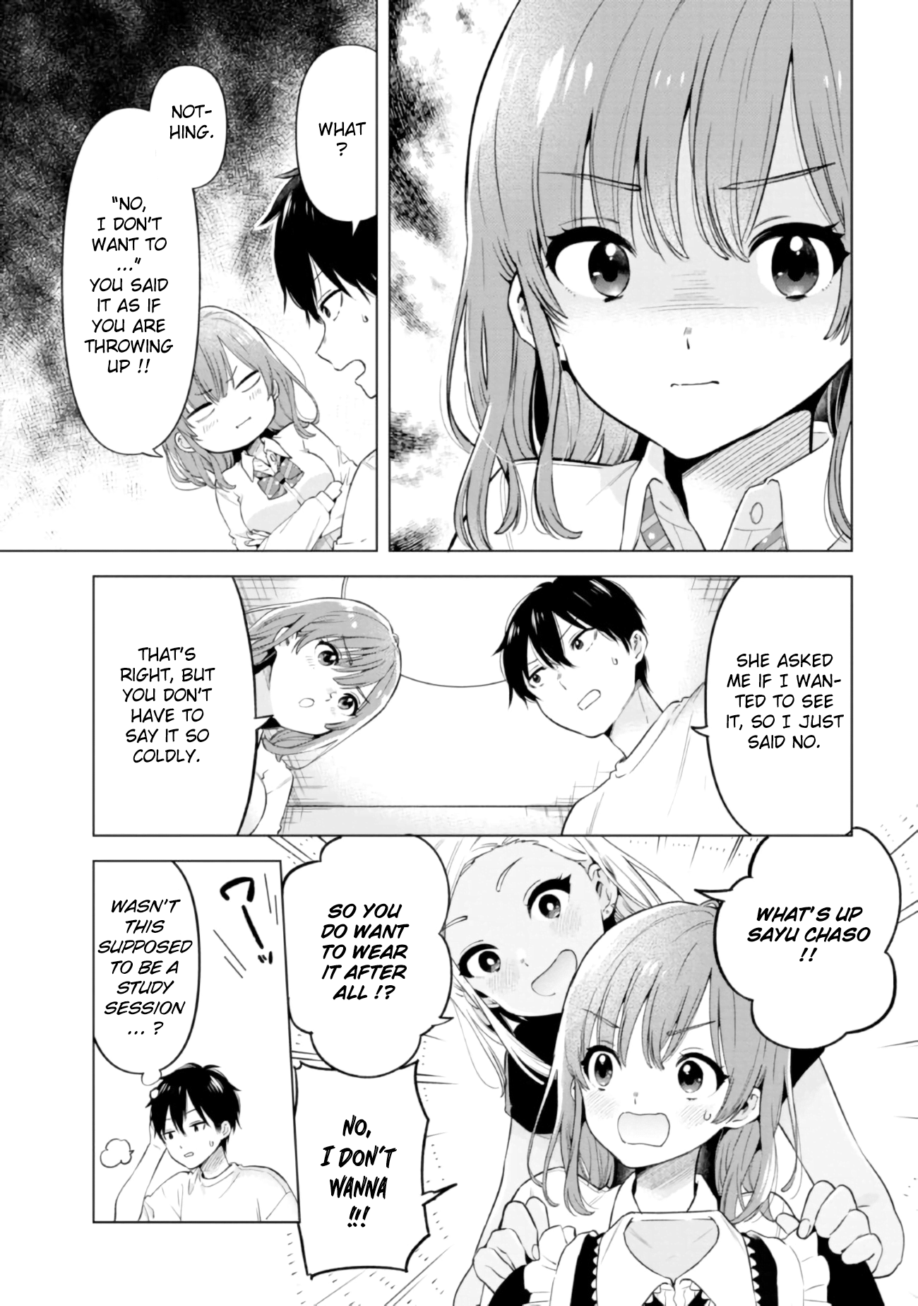 Hige Wo Soru. Soshite Joshi Kōsei Wo Hirou. Each Stories chapter 17 - page 3