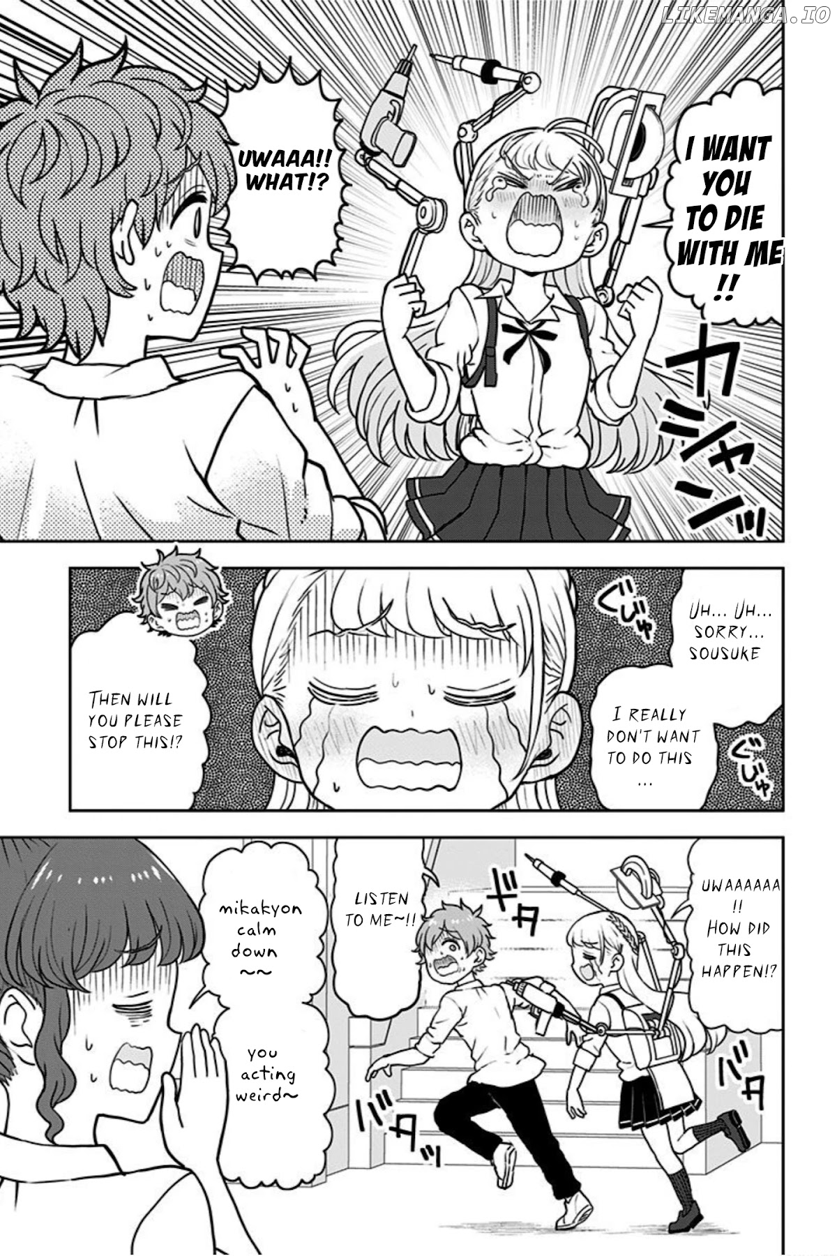 Kaibutsu Shoujo wa Hatsukoi no Yume wo Miru ka? chapter 20 - page 16