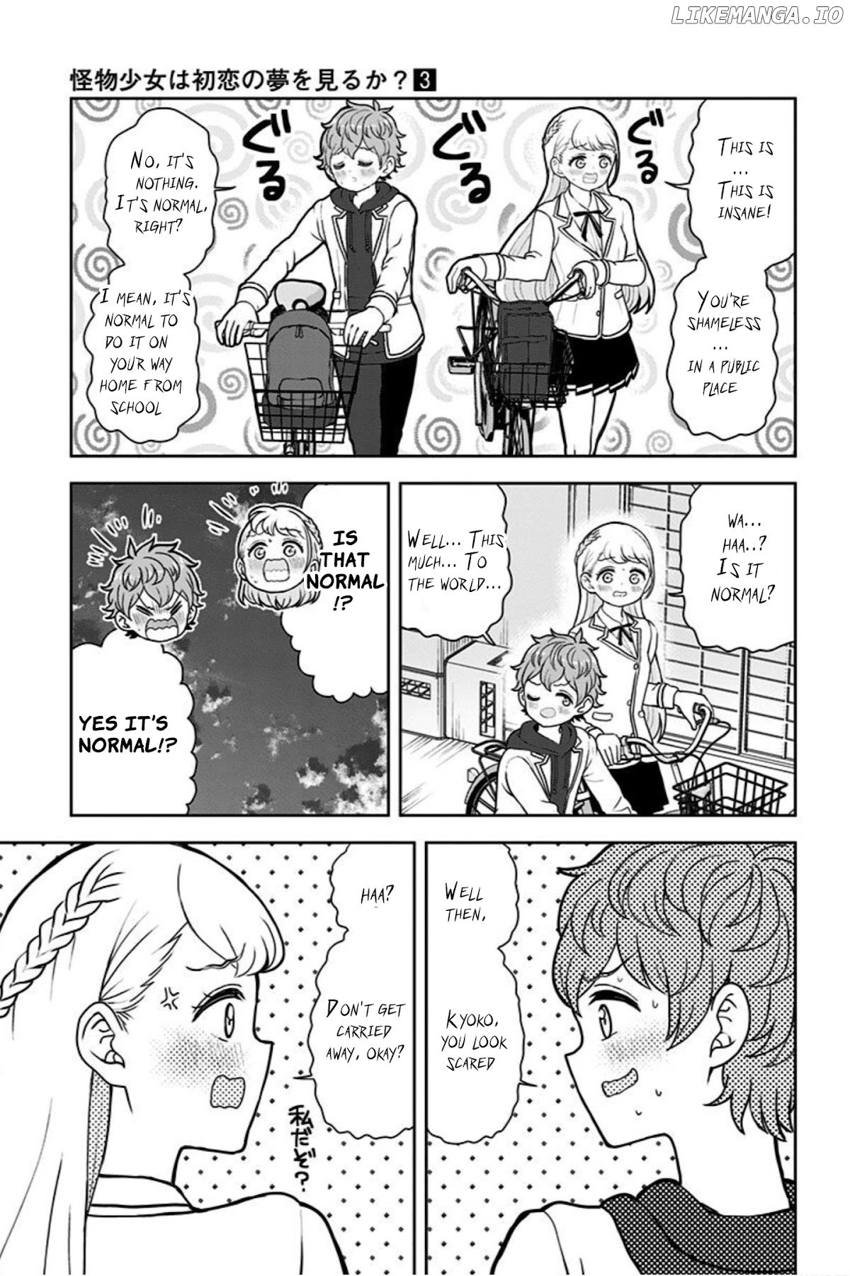Kaibutsu Shoujo wa Hatsukoi no Yume wo Miru ka? chapter 21 - page 29