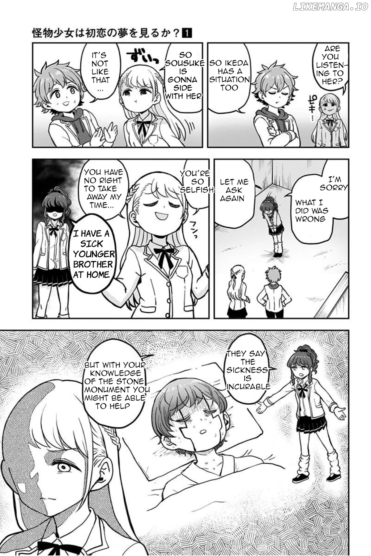 Kaibutsu Shoujo wa Hatsukoi no Yume wo Miru ka? chapter 2 - page 9