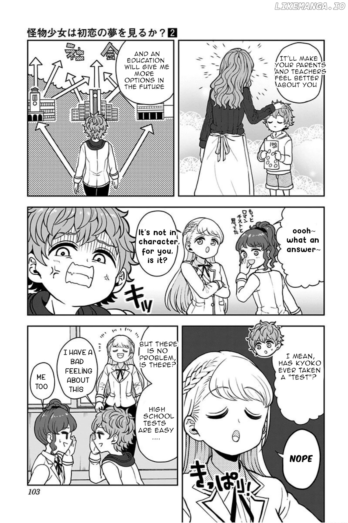 Kaibutsu Shoujo wa Hatsukoi no Yume wo Miru ka? chapter 12 - page 7